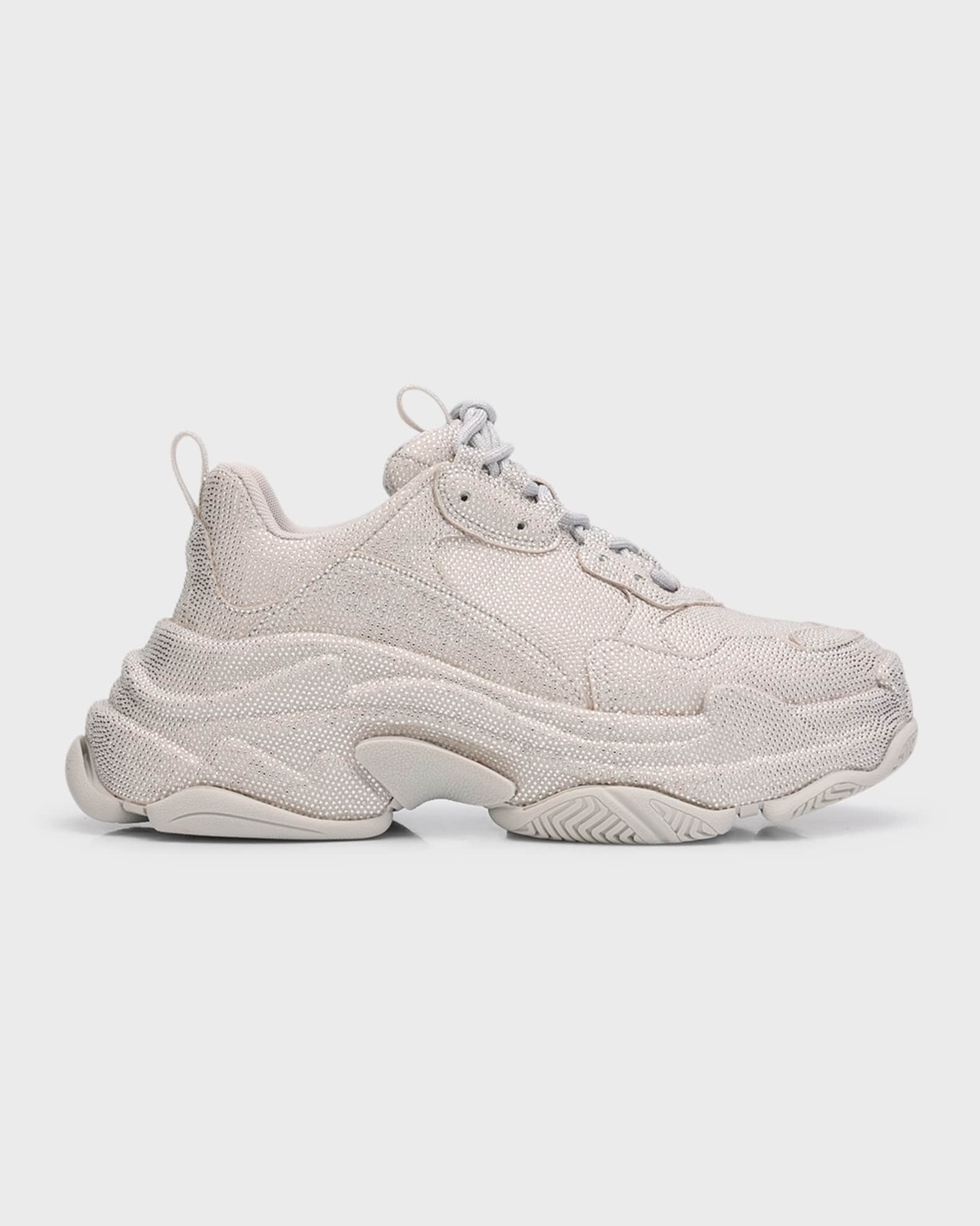 Balenciaga Triple S Rhinestone Trainer Sneakers | Neiman Marcus