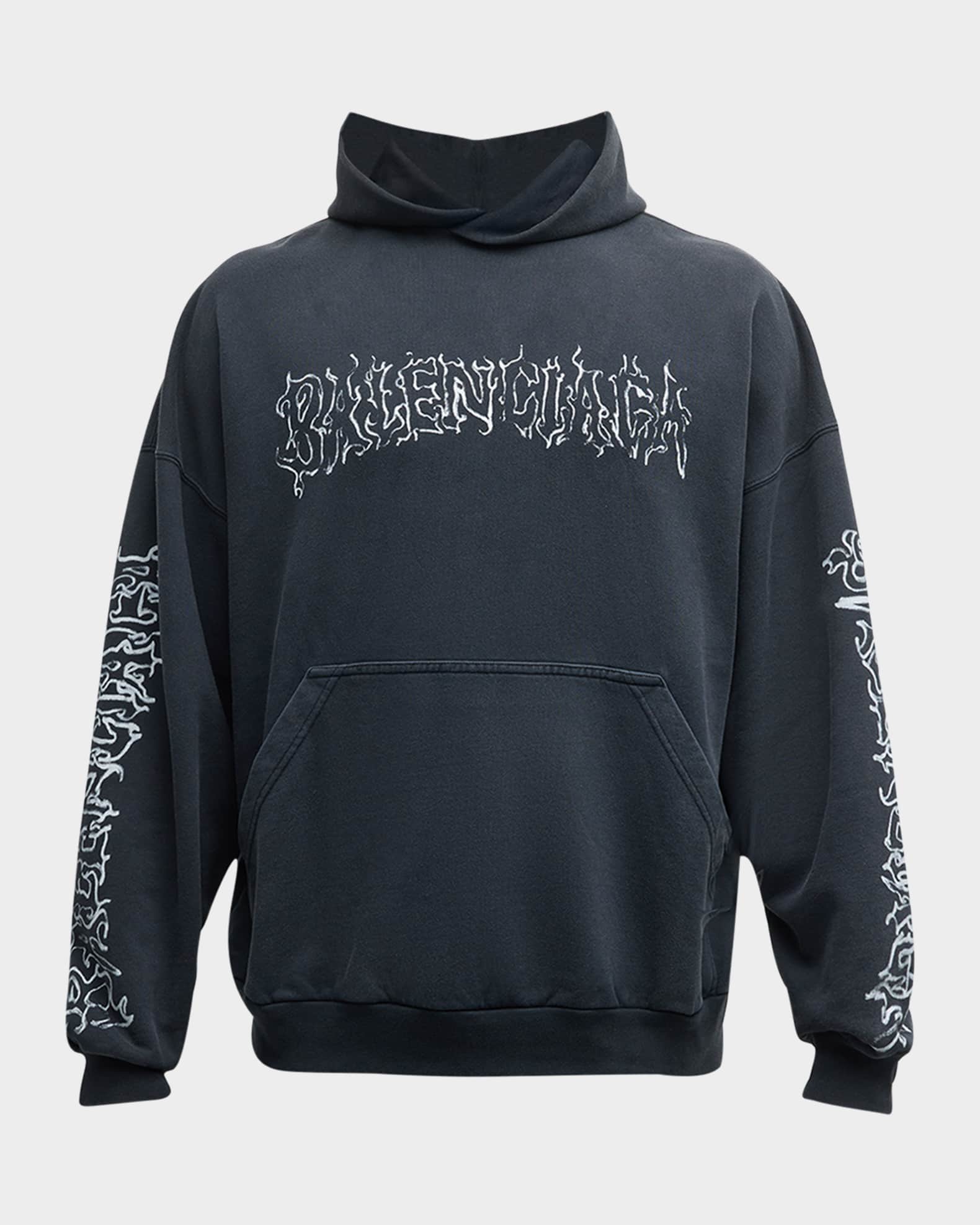 Balenciaga hoodie logo on sale
