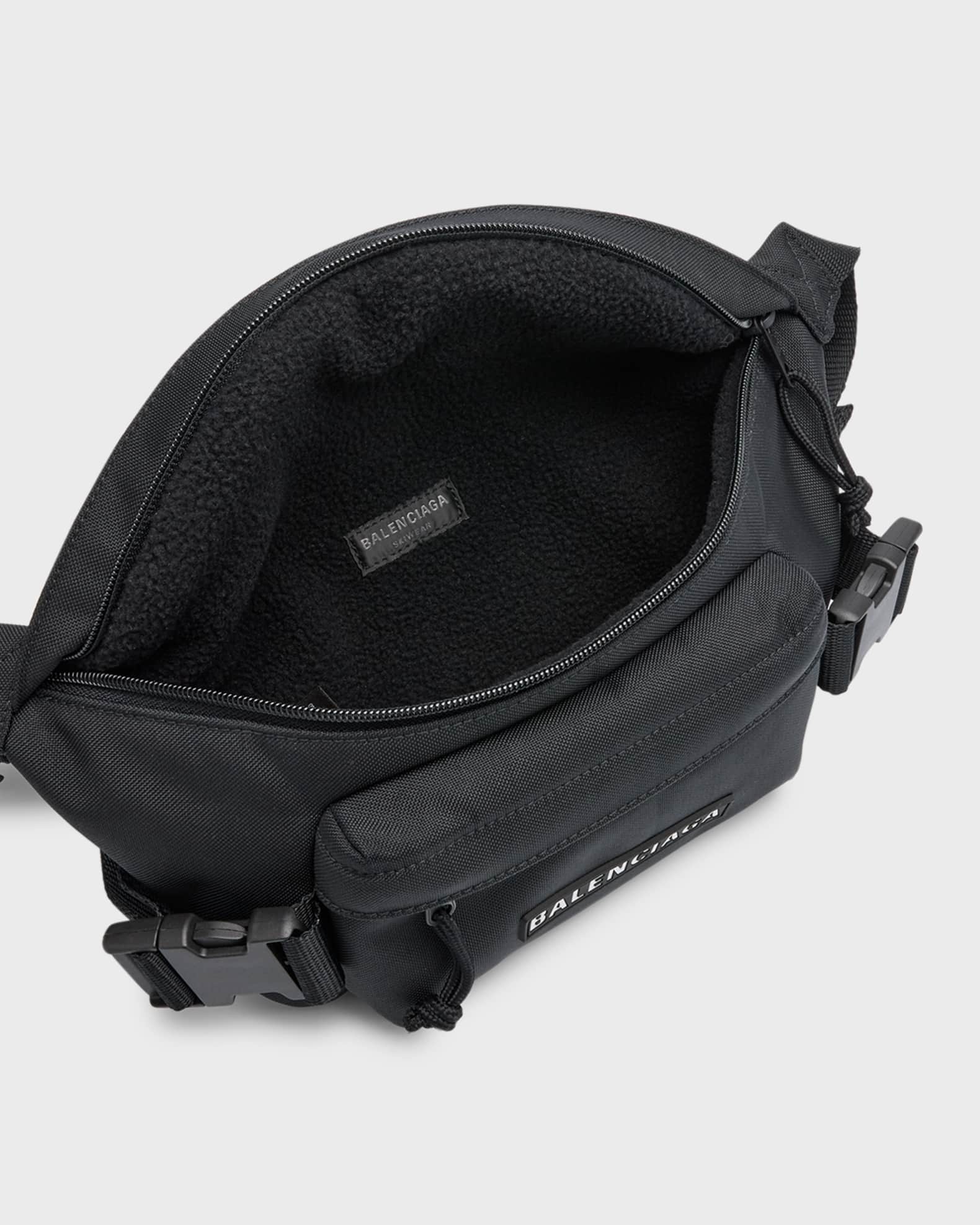 ◆関税込◆【BALENCIAGA】Nylon belt bag BALENCIAGA Explorer Logo-Appliquéd Nylon Belt Bag for Men