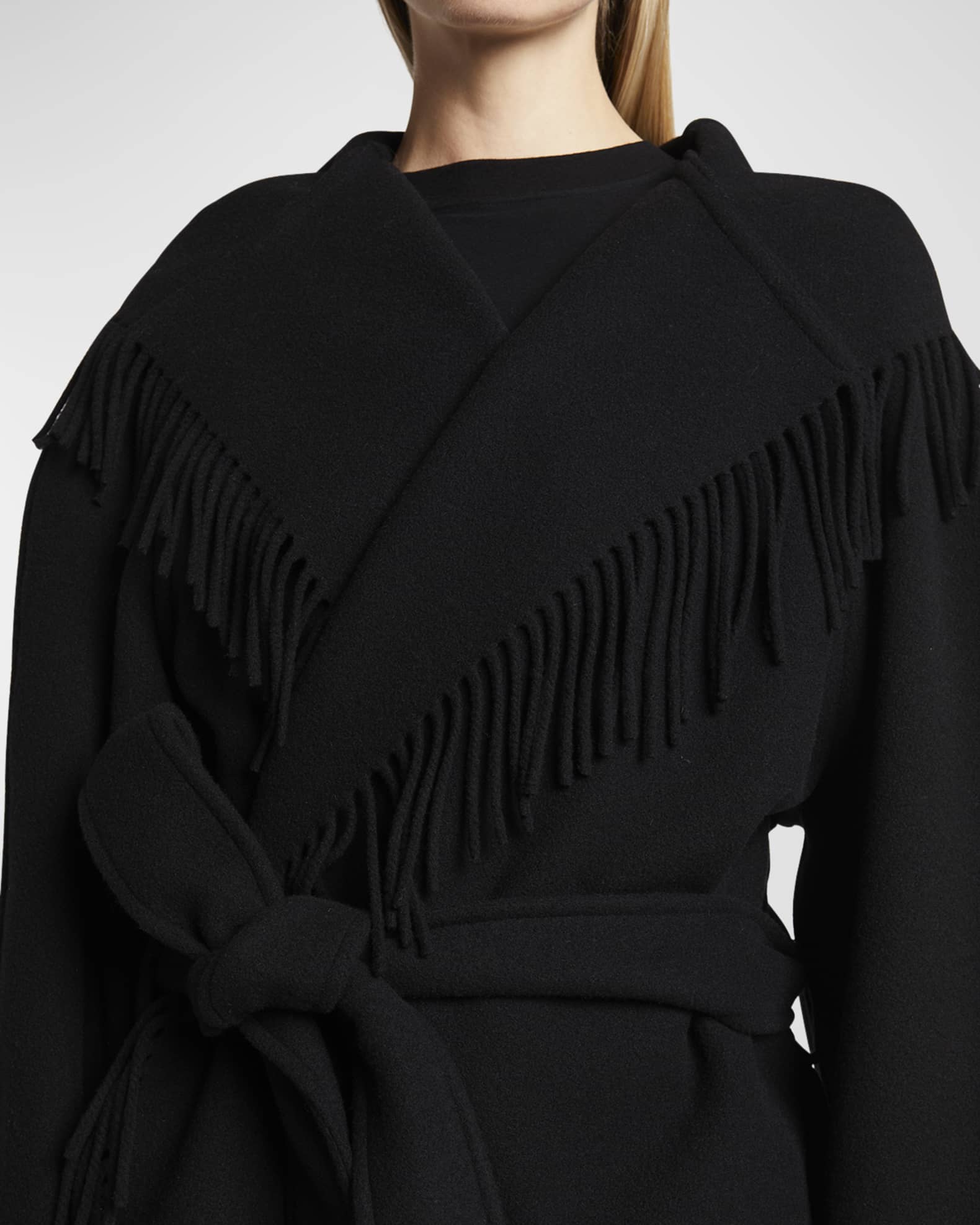 バレンシアガ Balenciaga Fringe Jacket Balenciaga Fringe Jacket | Neiman Marcus