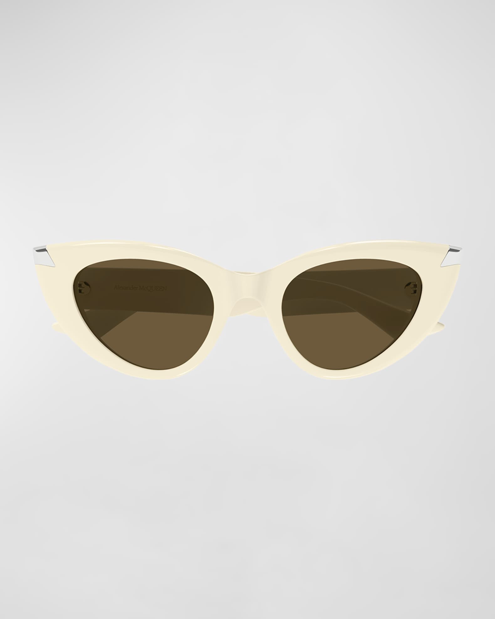 Sleek Acetate Cat-Eye Sunglasses | Neiman Marcus