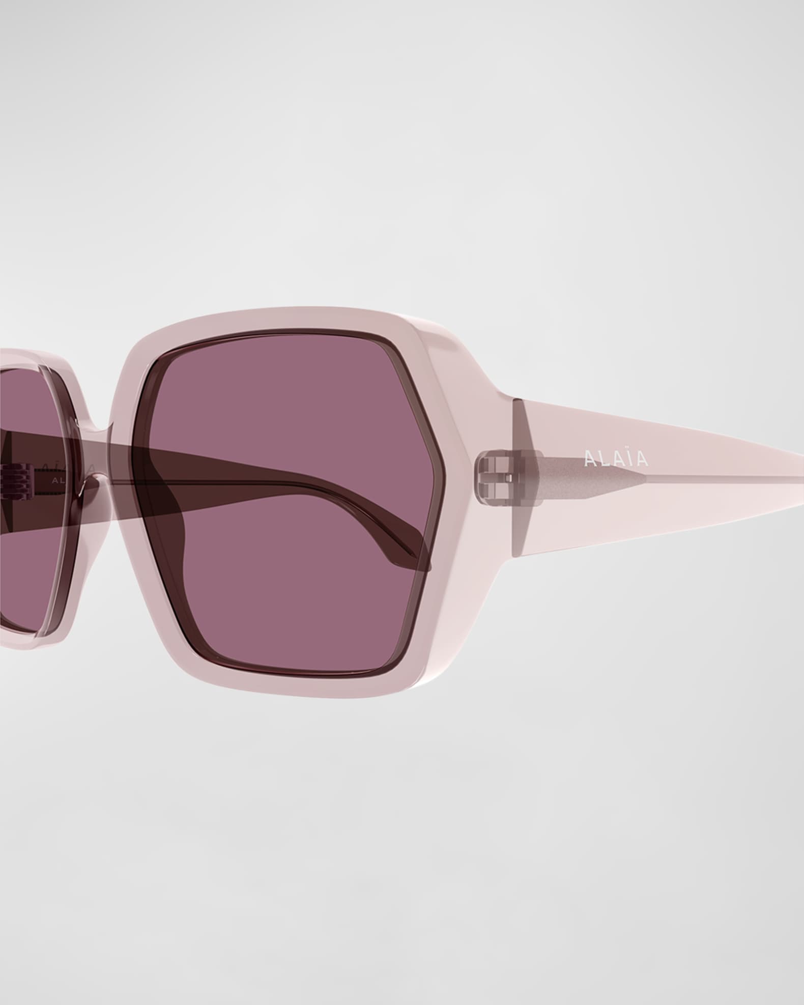 Logo Acetate Butterfly Sunglasses  1