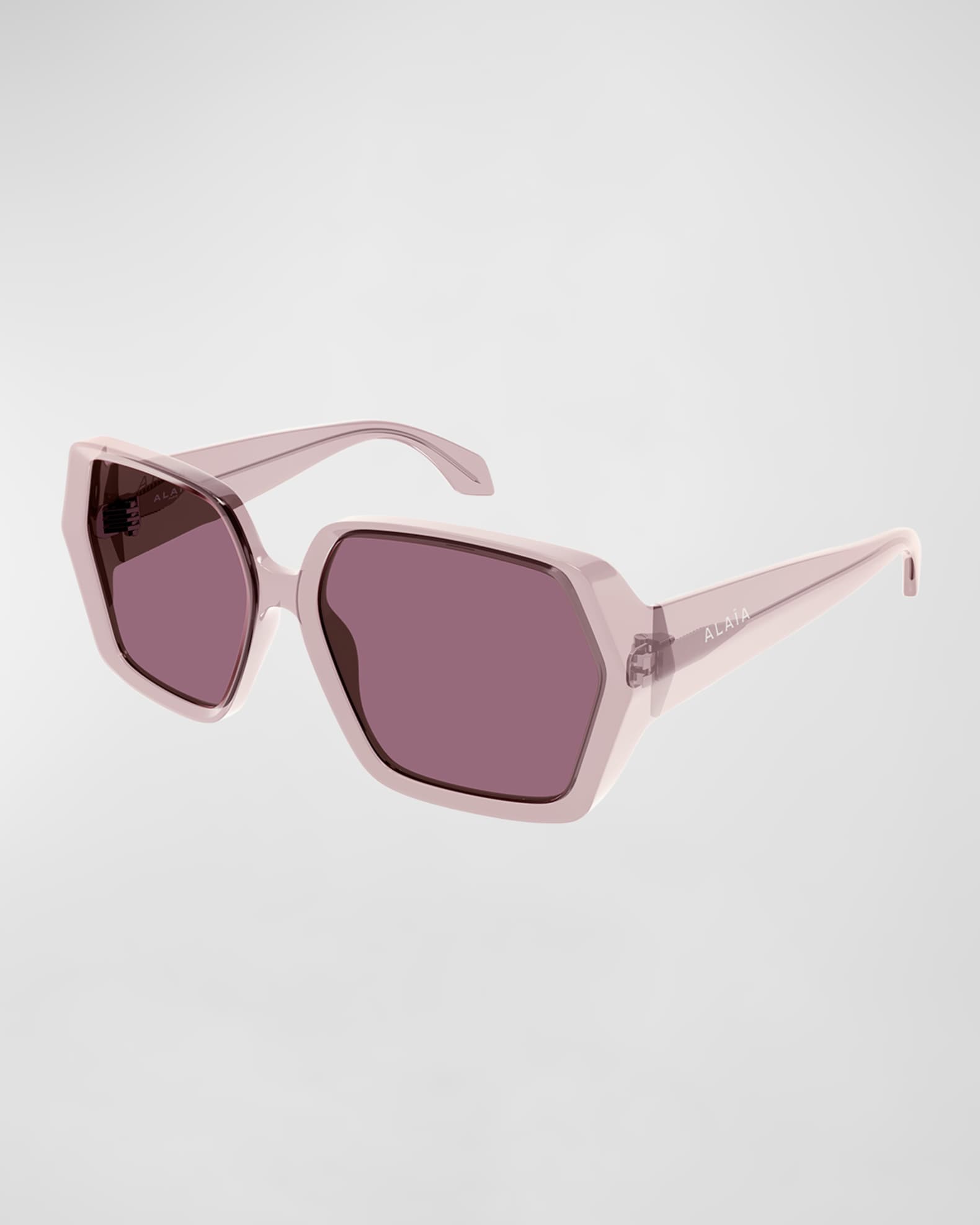 Logo Acetate Butterfly Sunglasses  0