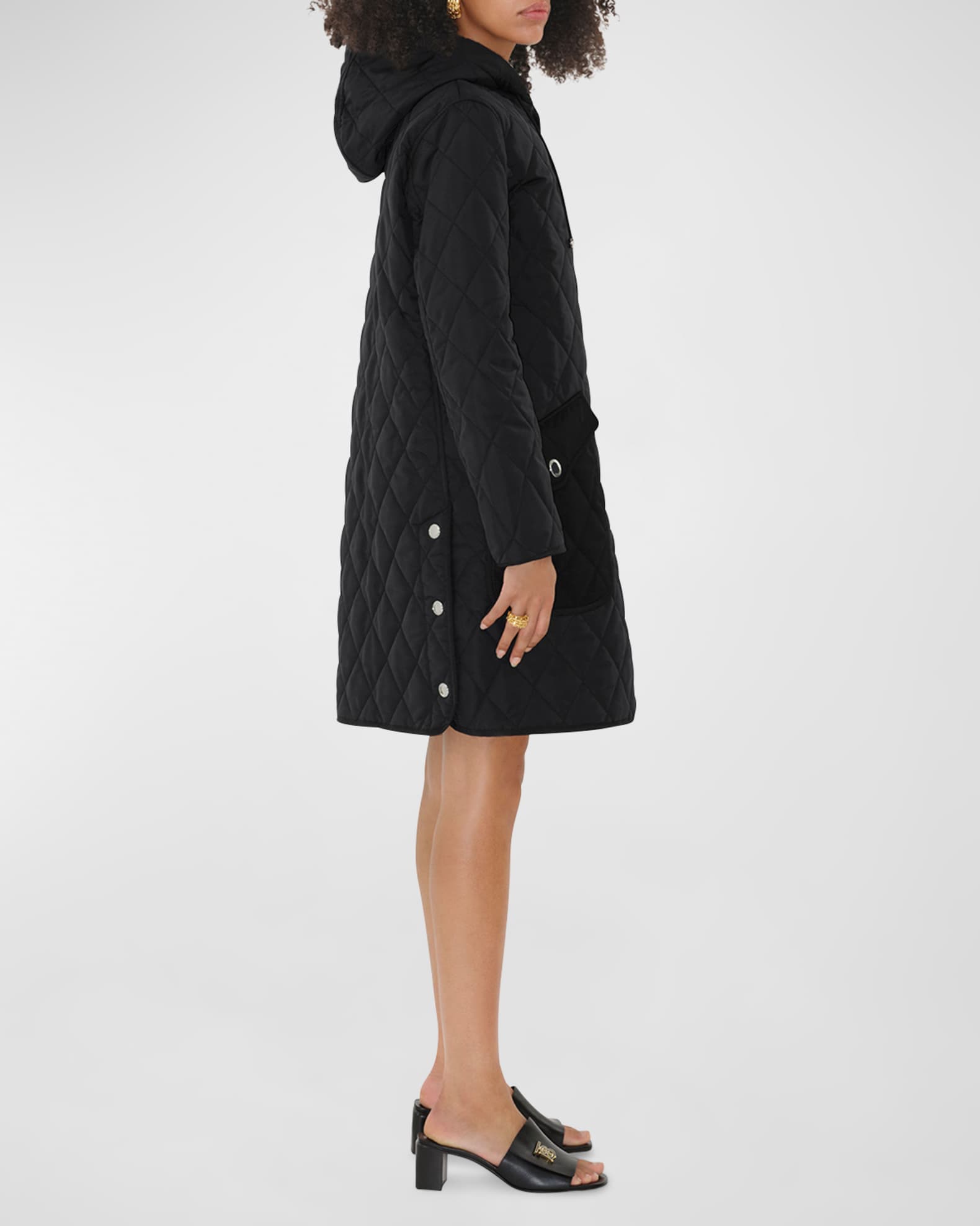 ★Burberry★Quilting Coat★大人気★ Rent Buy Burberry Diamond Quilted Cotton Gabardine Coat | MY