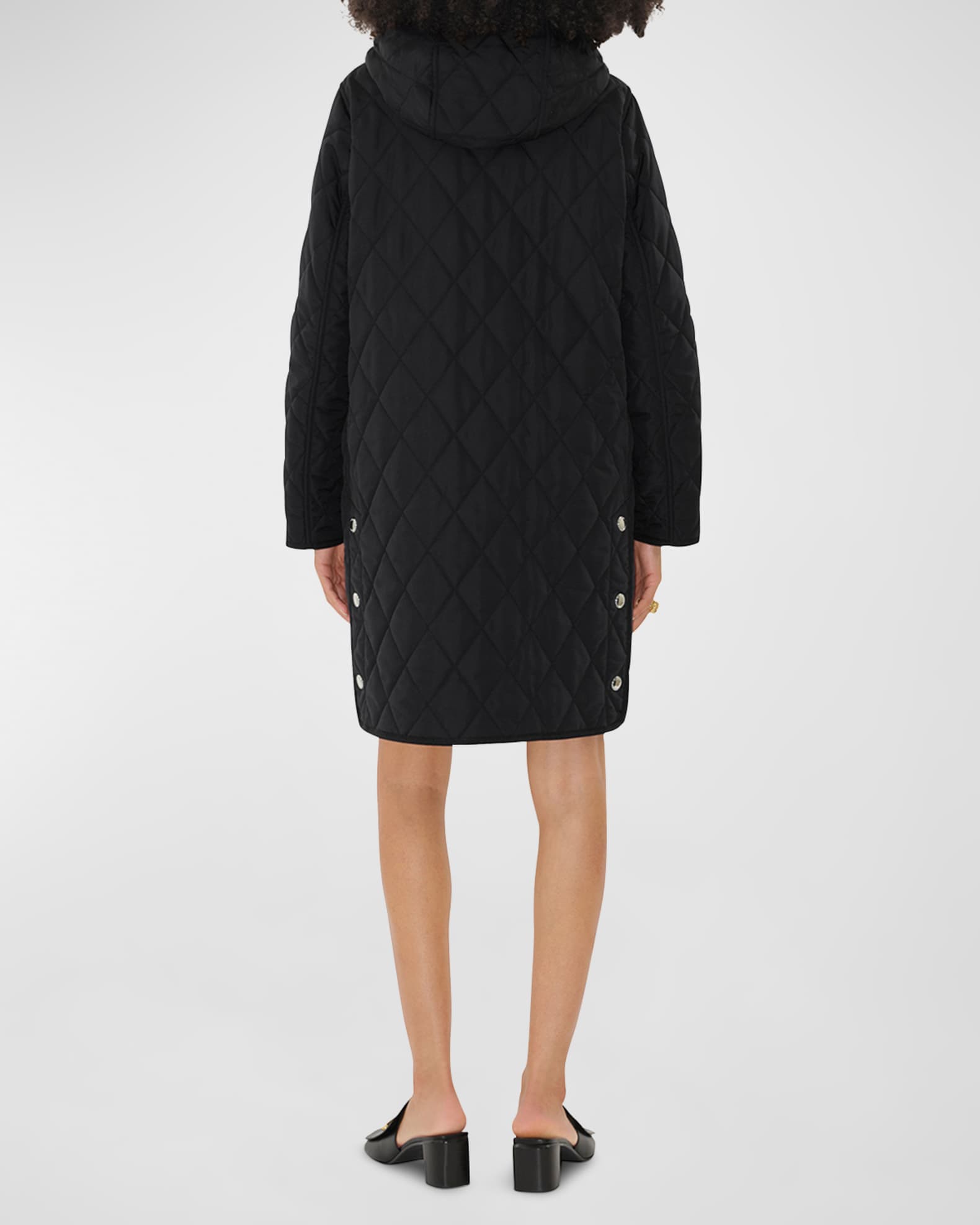 Burberry Black Quilted Thermoregulated Jacket
