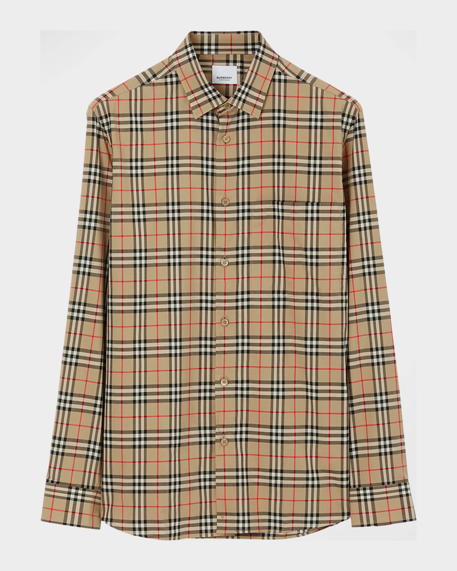 Vintage burberry store mens shirts