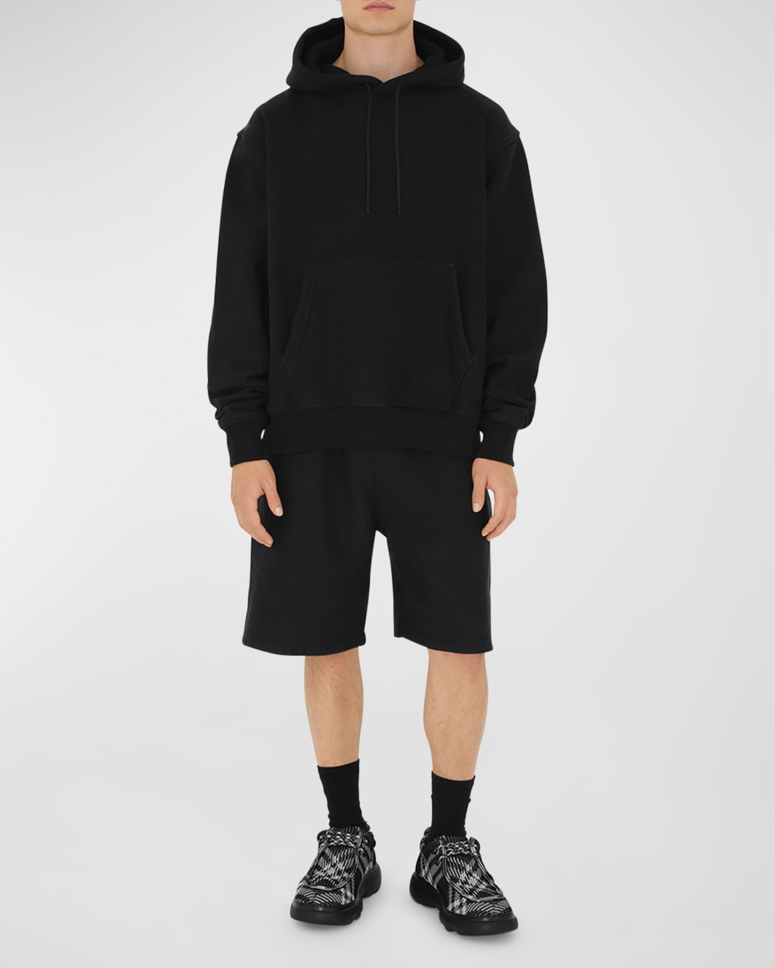 Burberry embroidered hoodie cheap