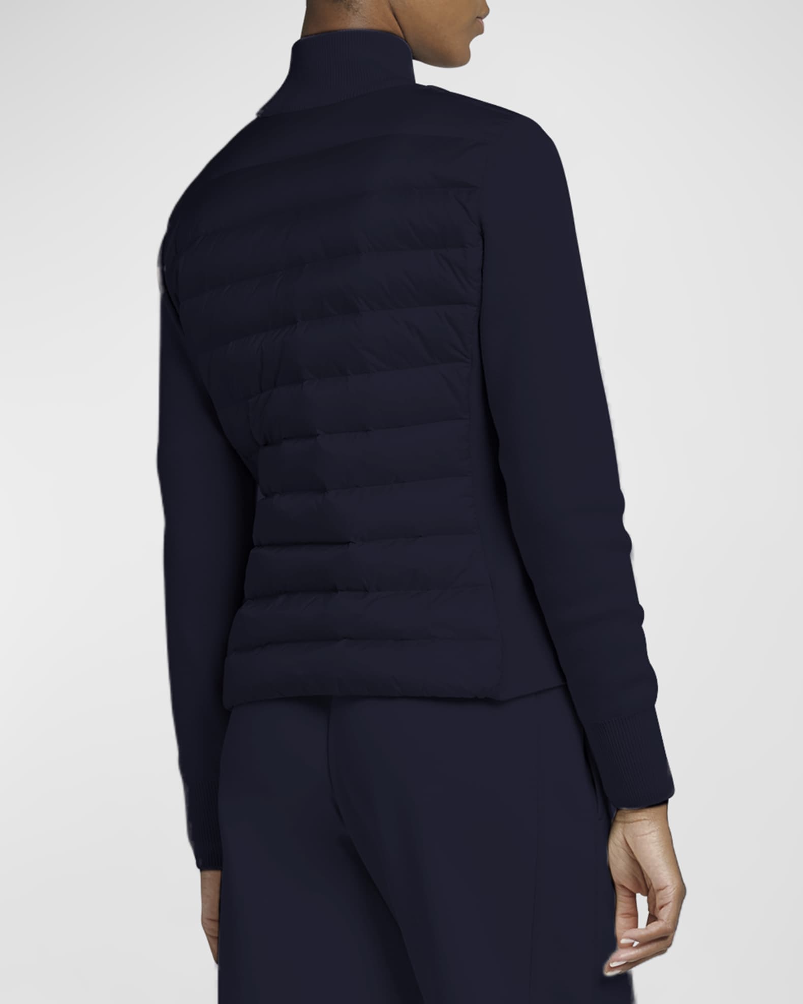 Hybrid Puffer Cardigan