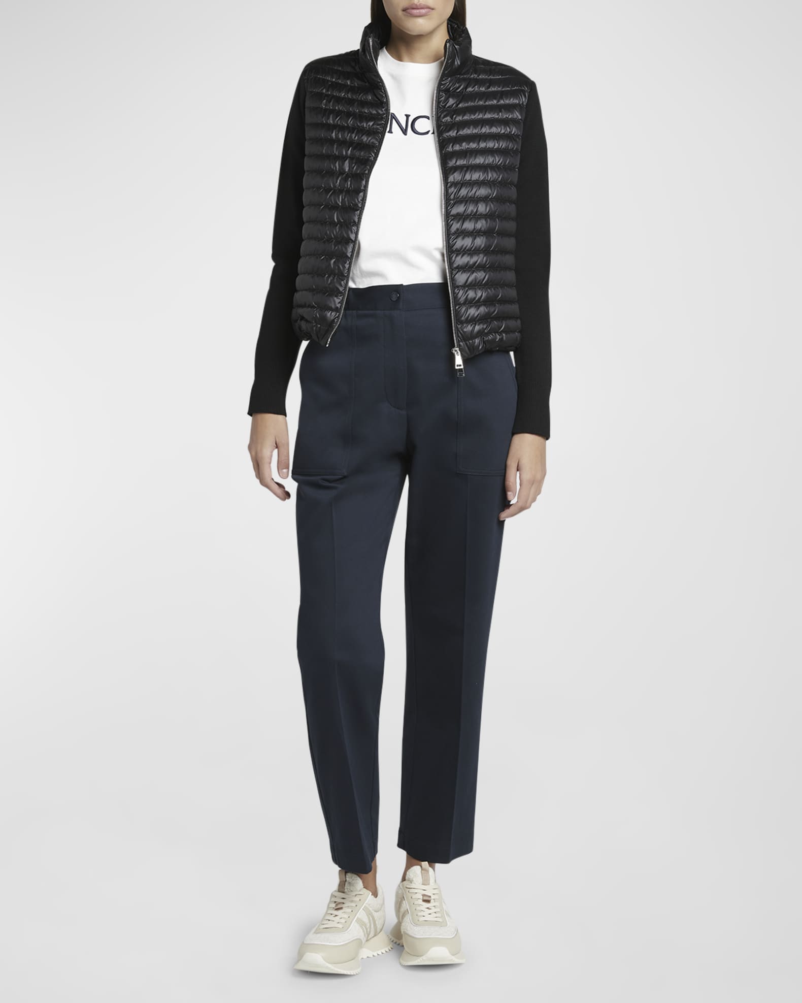 Hybrid Puffer Cardigan 1