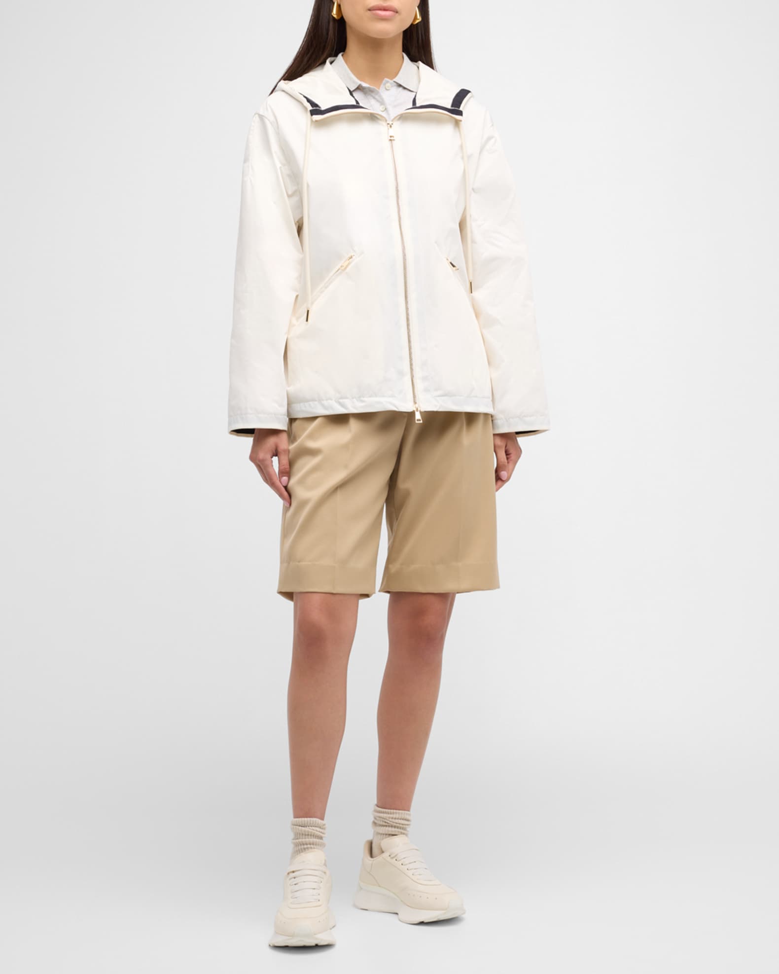 Cassiopea Hooded Utility Jacket