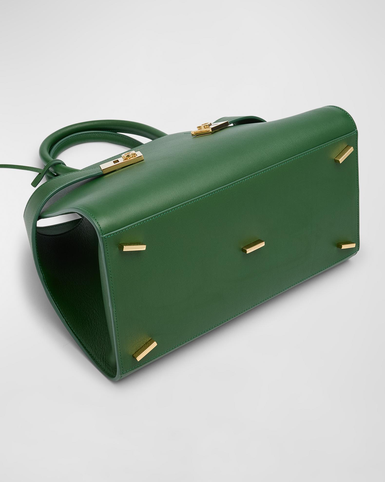 Small Hug Leather Top-Handle Bag | Neiman Marcus