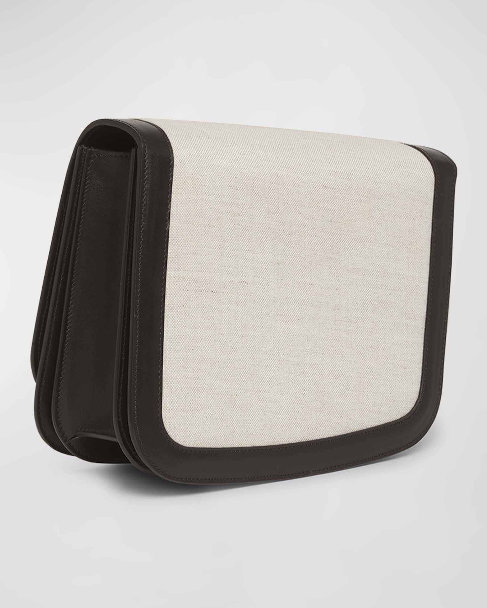 Ferragamo Fiamma Kuban Canvas Crossbody Bag | Neiman Marcus