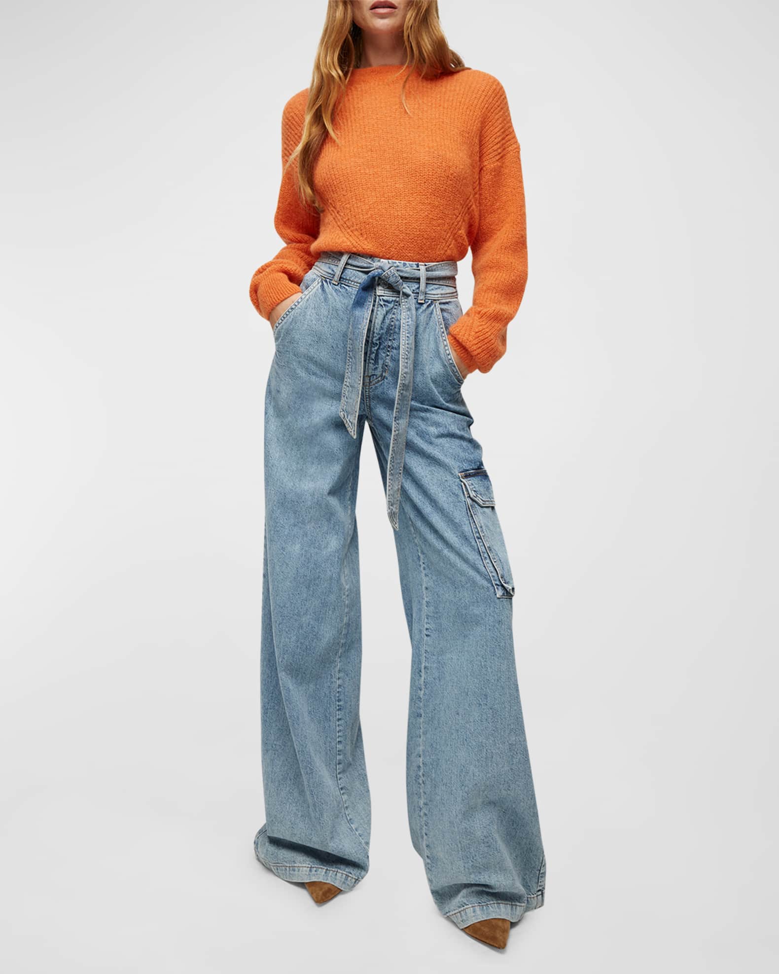 Veronica beard melinda best sale crew neck sweater