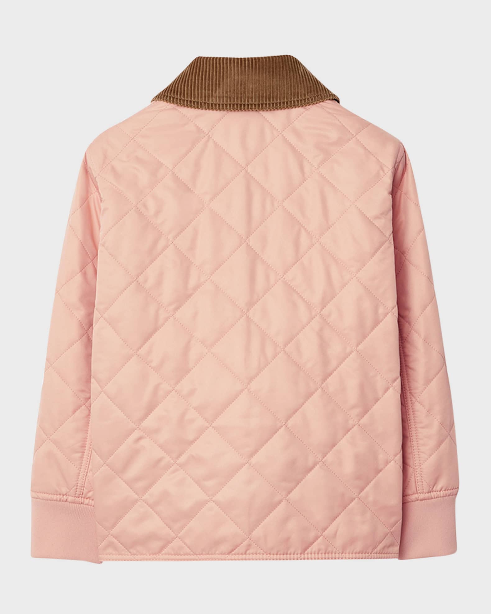 Girl s Otis Corduroy Collar Quilted Jacket Size 3 14