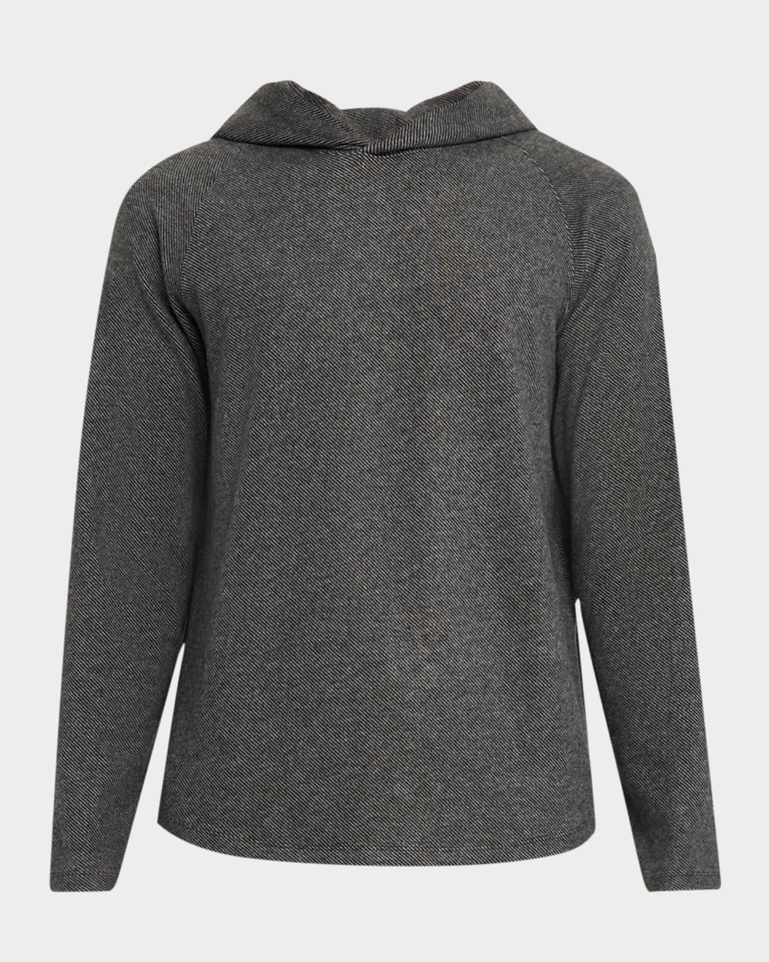Men's Broken Twill Pullover Hoodie 0
