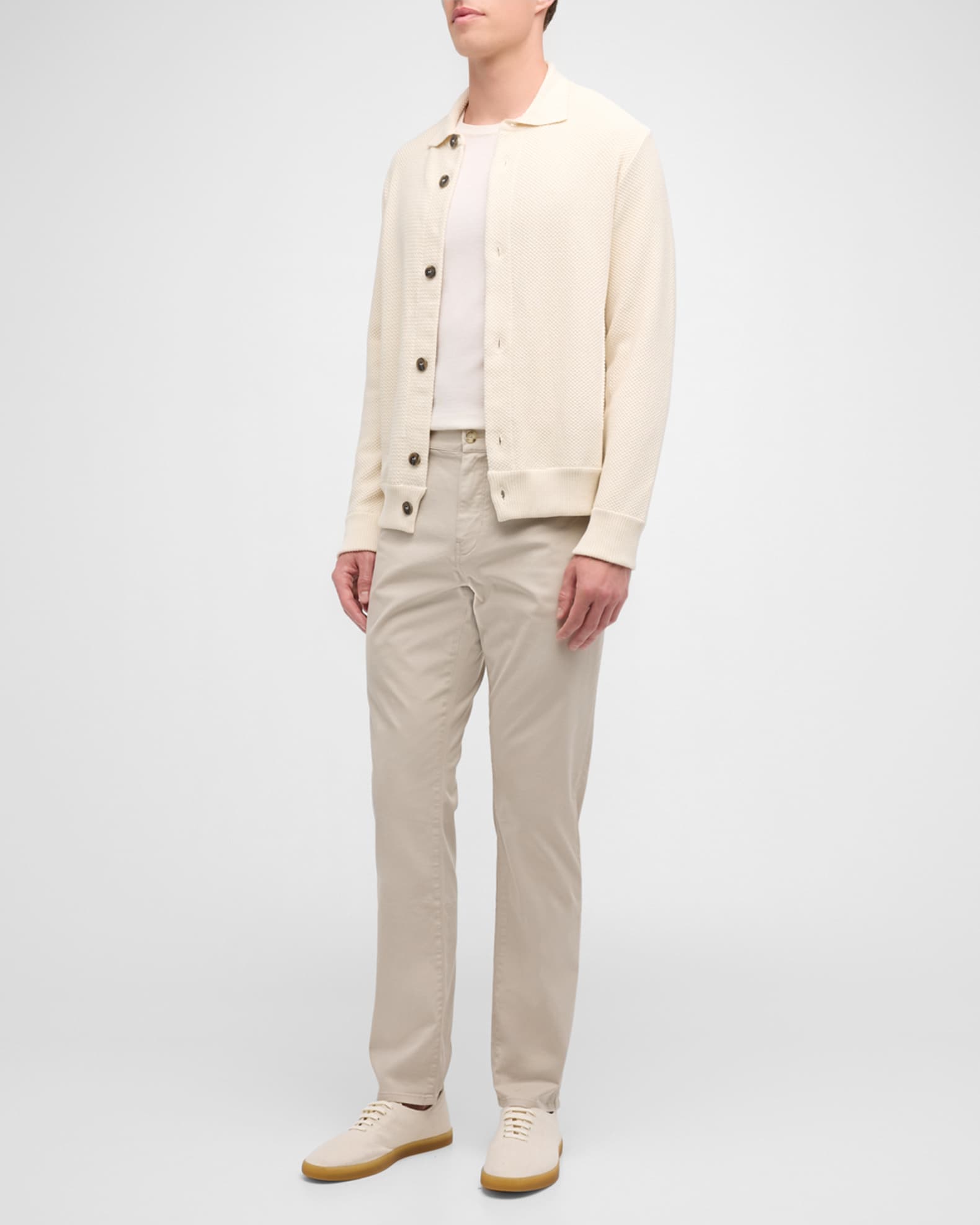 Theory Wool Blend 5 Pocket Pants Gray, $245, Neiman Marcus