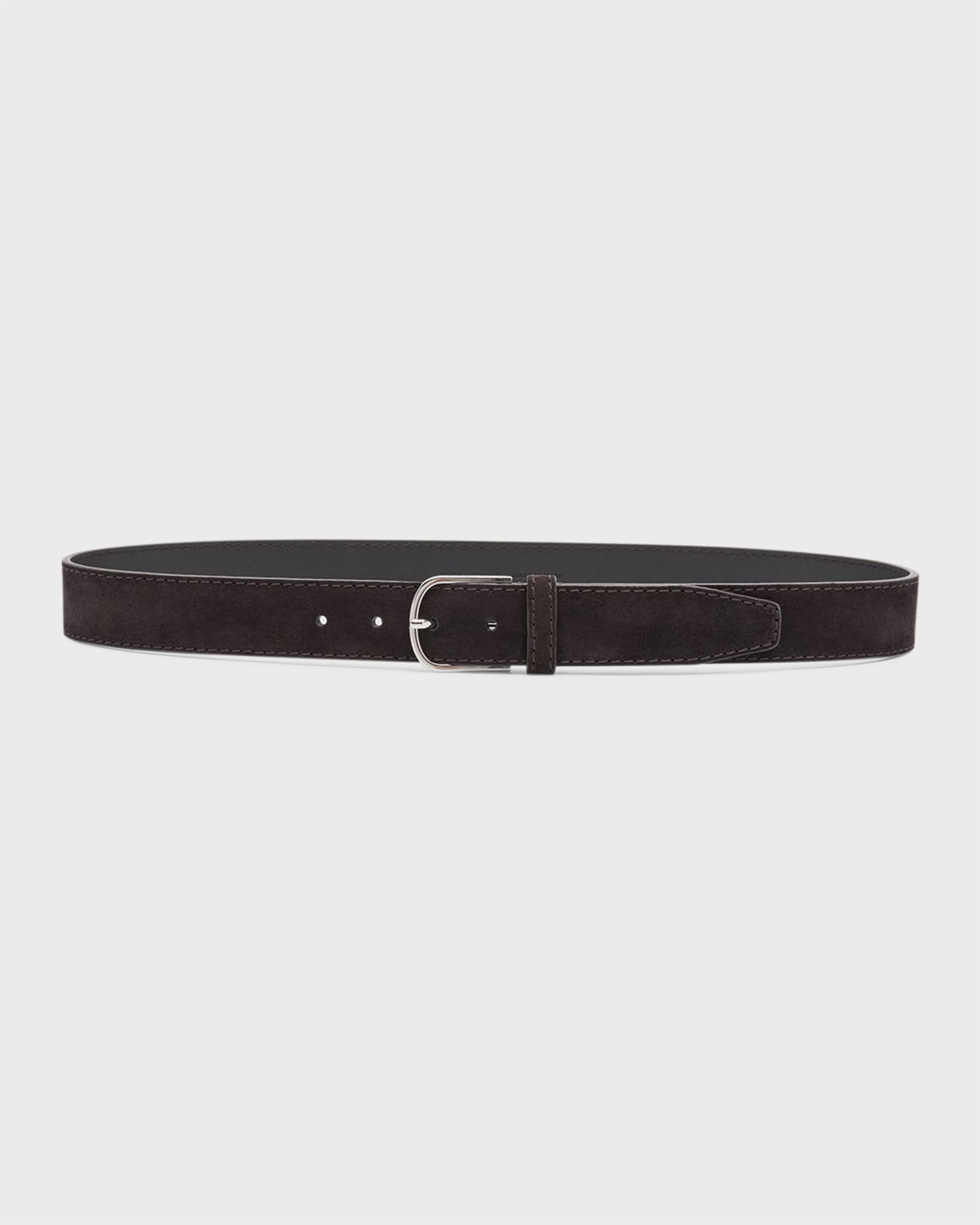 Toteme Bold Suede Belt | Neiman Marcus