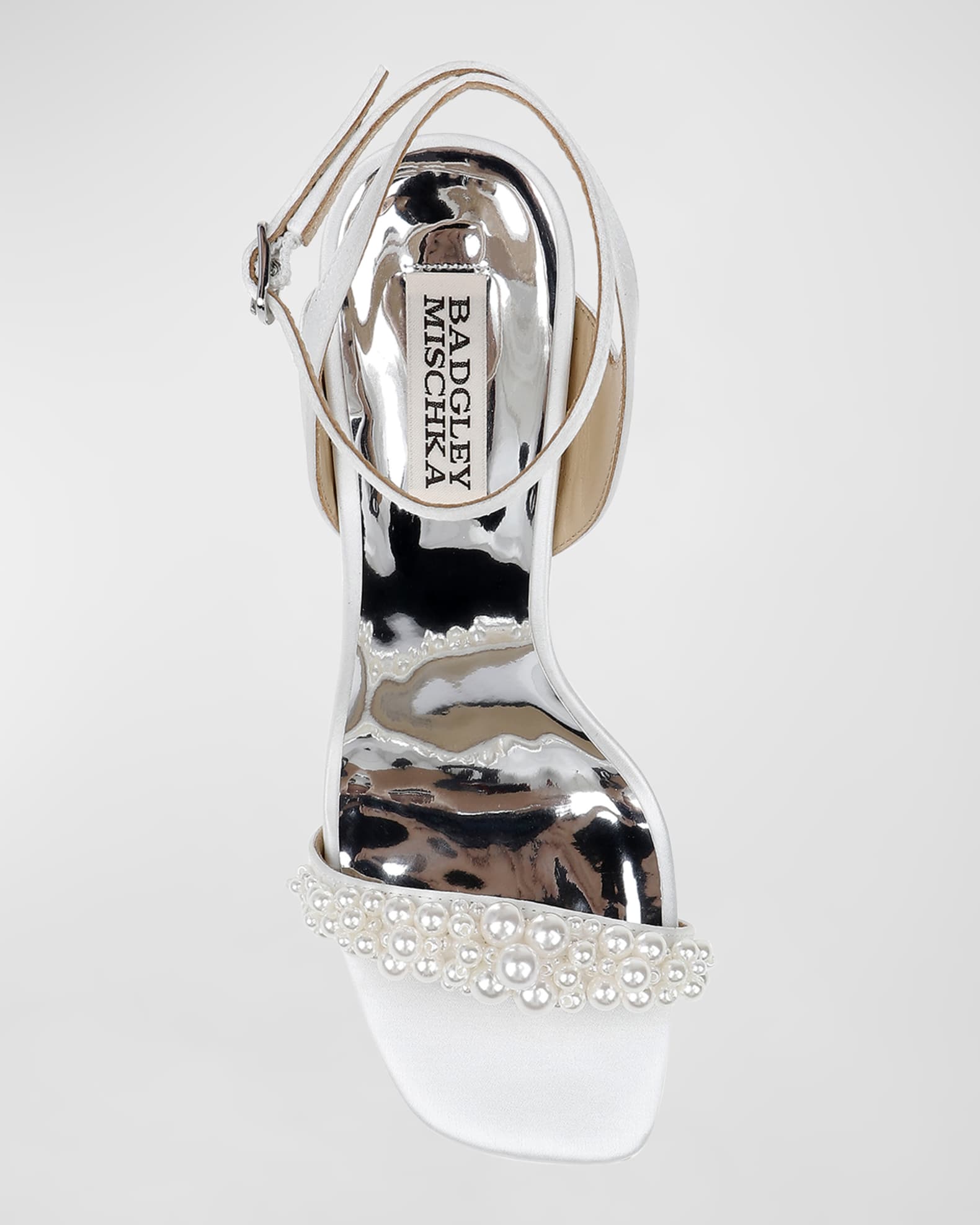 Calida Pearly Ankle Strap Silk Sandals