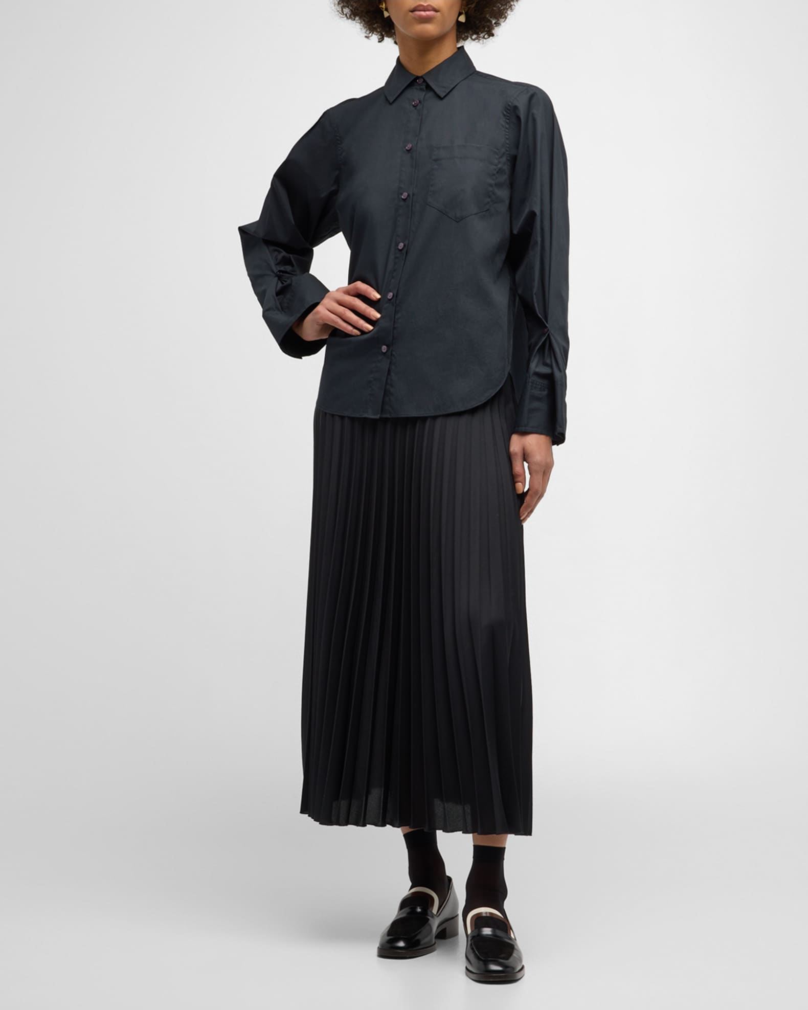 Wesley Button-Front Shirt 1