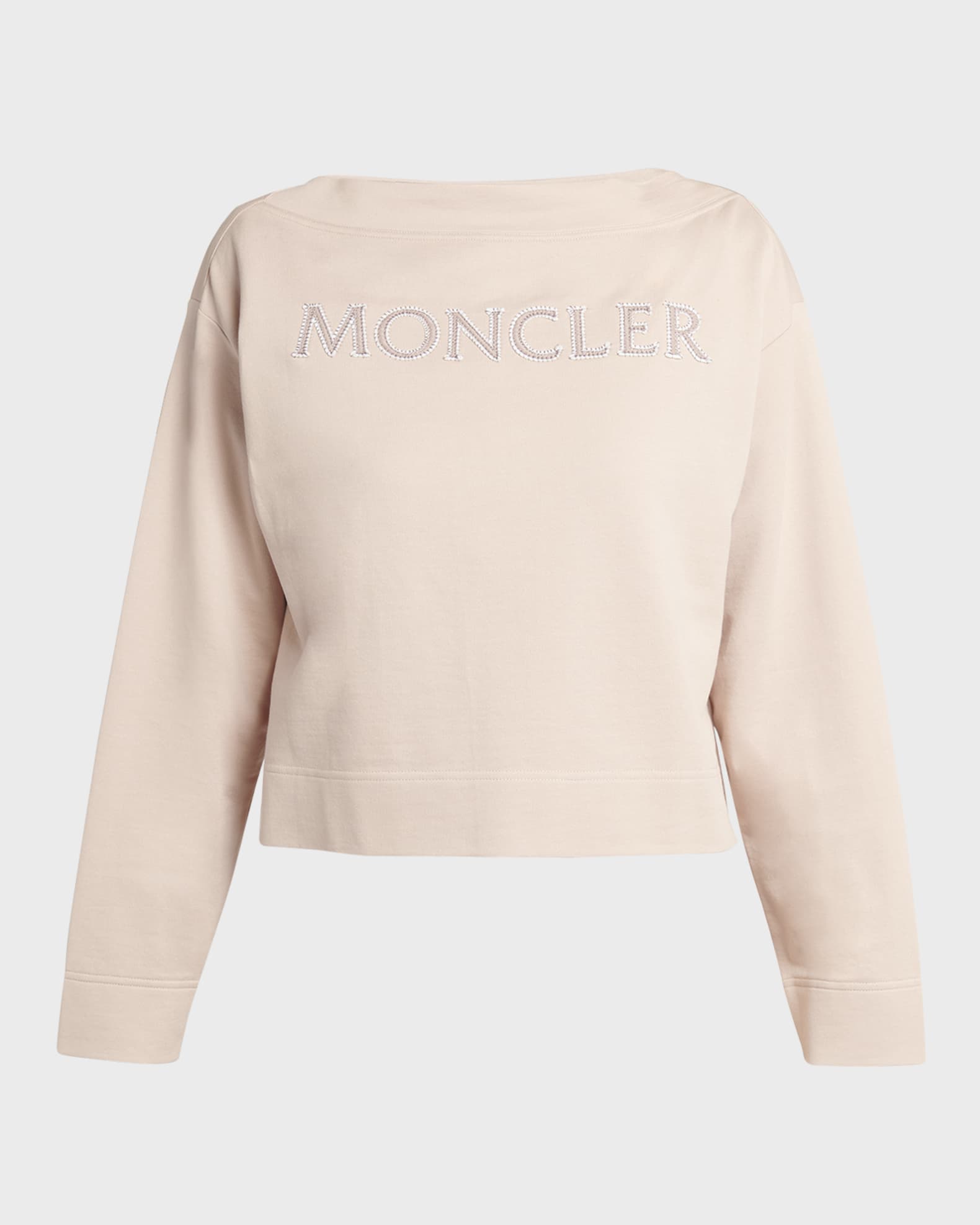 Moncler embroidered logo sweatshirt 2025