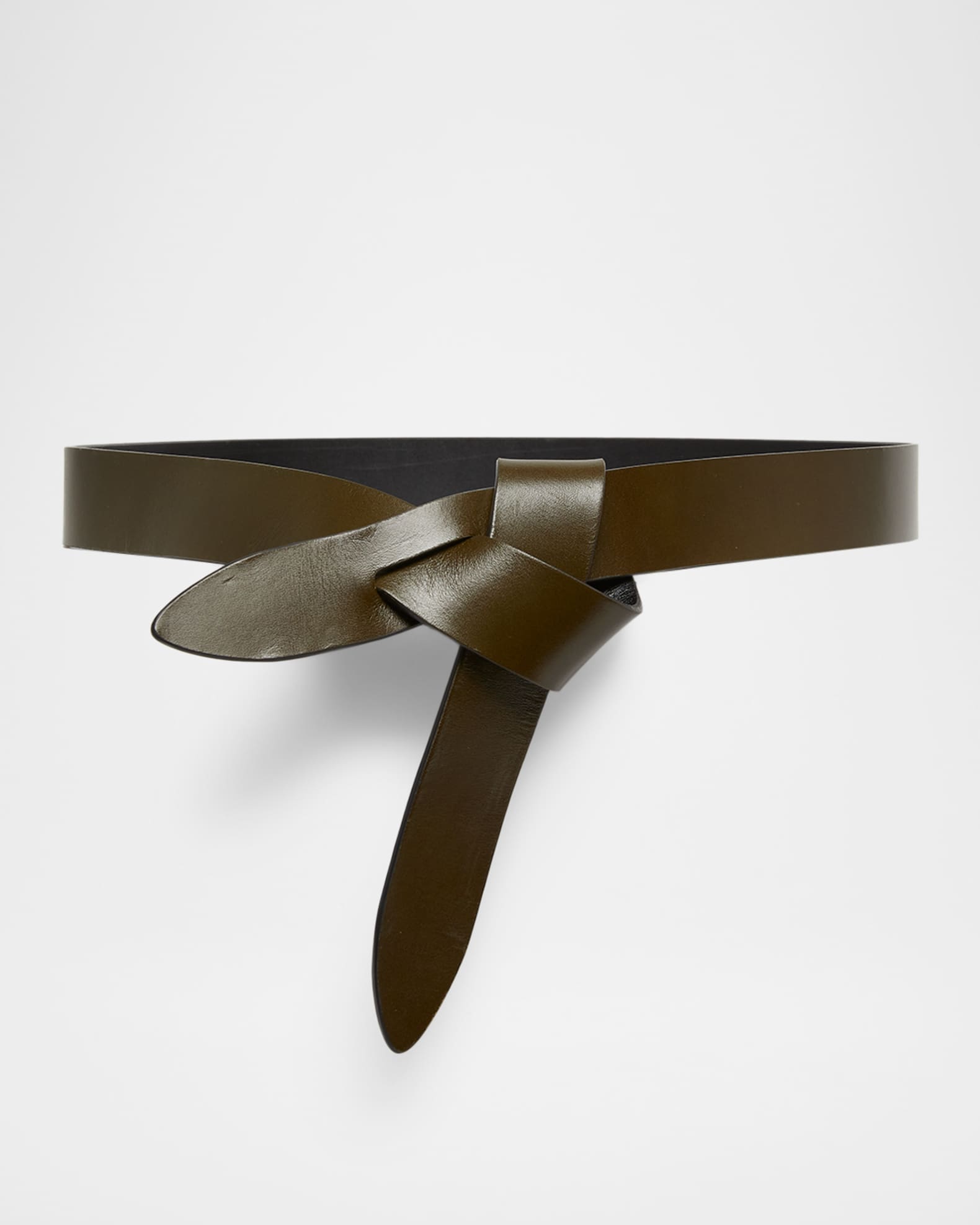 Lecce Leather Pull-Through Belt | Neiman Marcus
