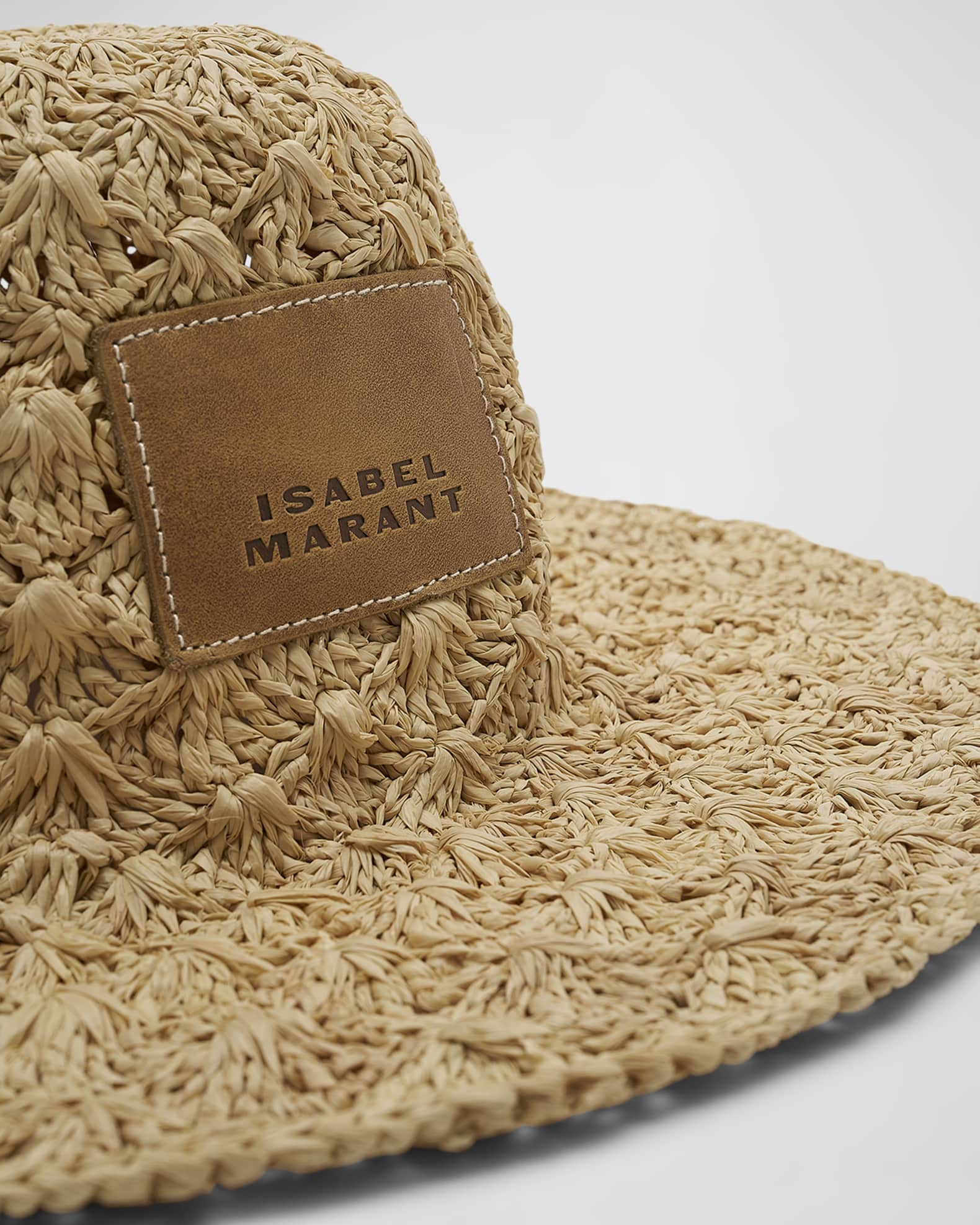 Tulum Shell Raffia Bucket Hat  1