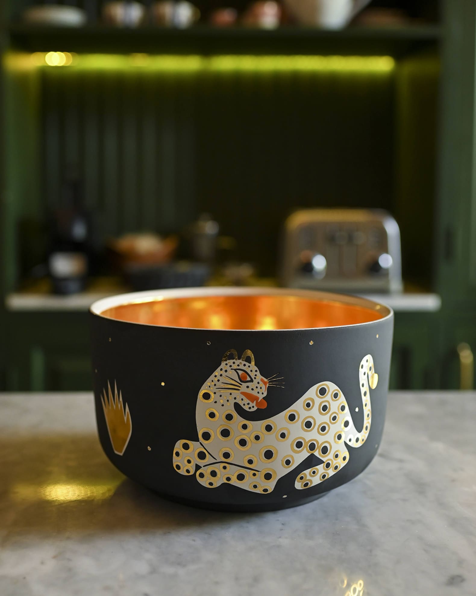 Leopard Chubby Bowl  1