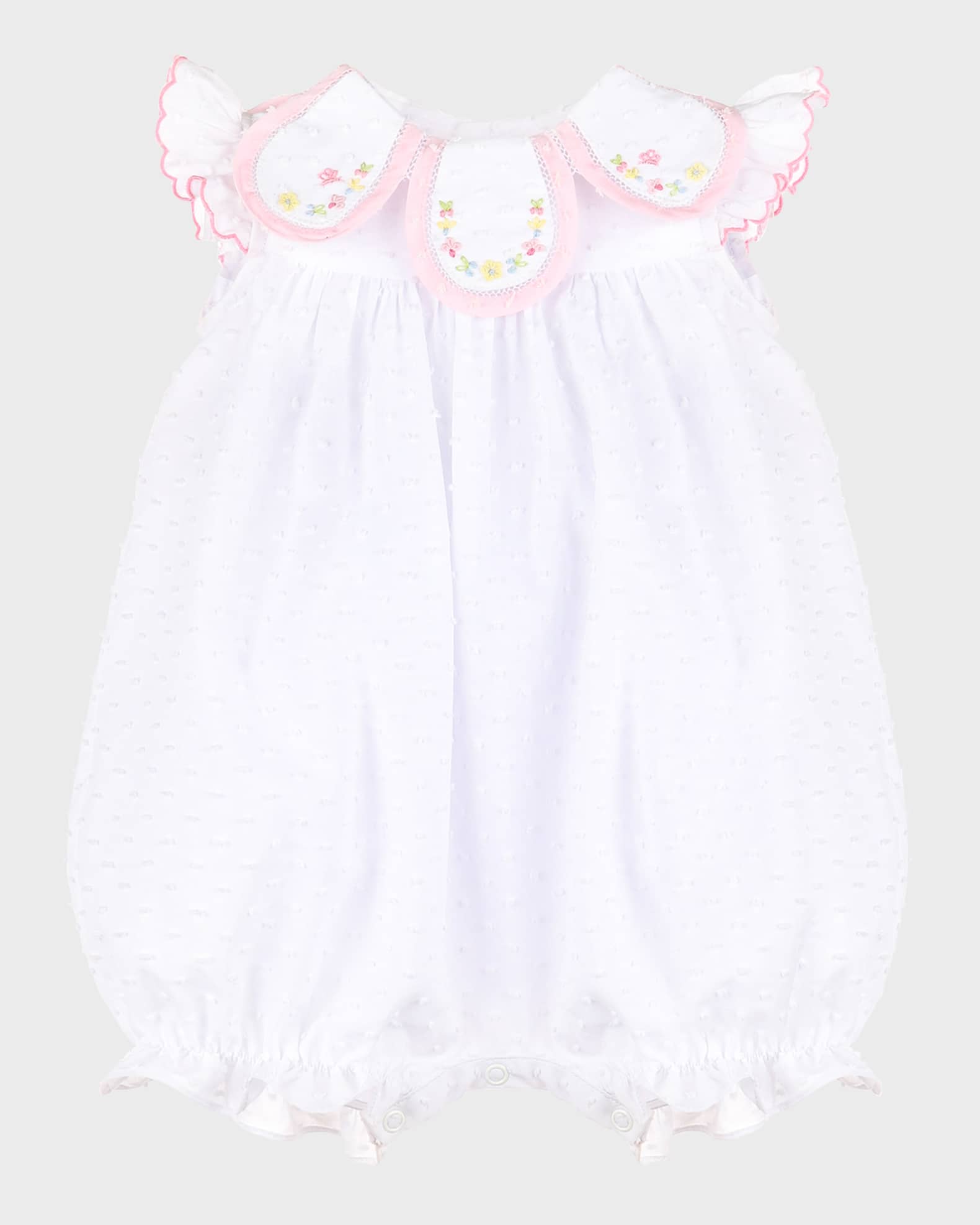 Luli & Me Baby Boys Bubble with Tabs - Light Blue main image 1