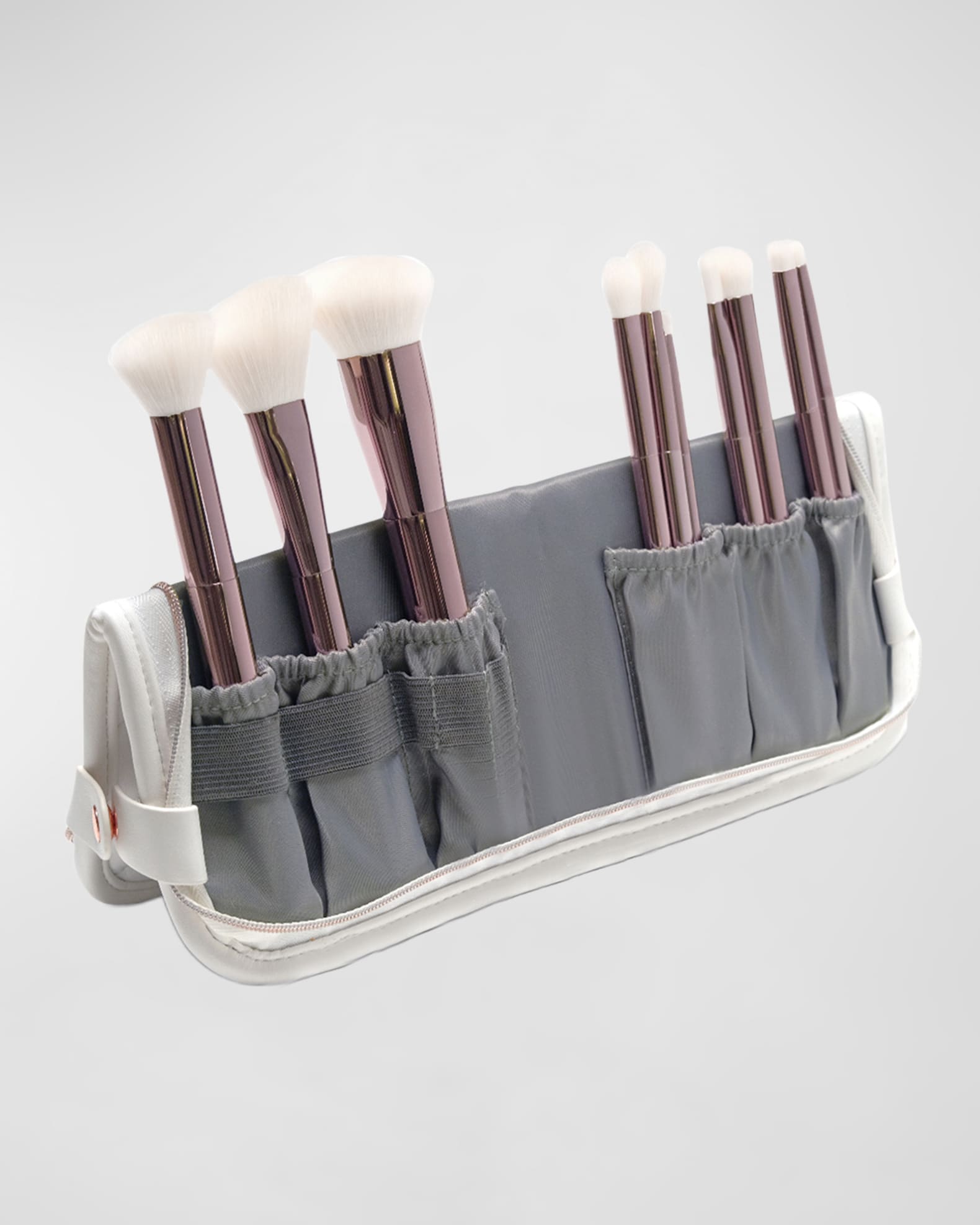 Jenny Patinkin Sustainable Luxury 10-Piece Makeup Brush Set with Vegan Leather Case