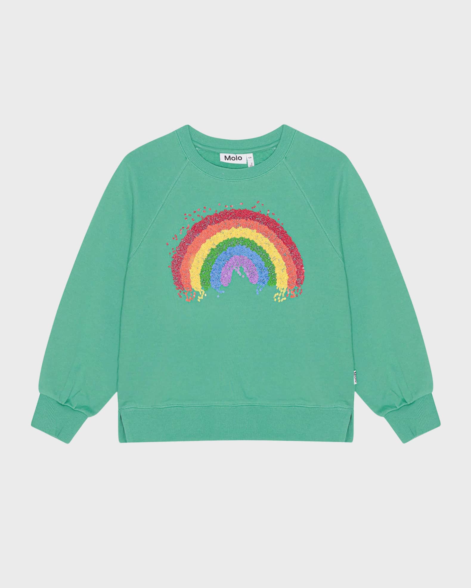 Rainbow print sweatshirt sale