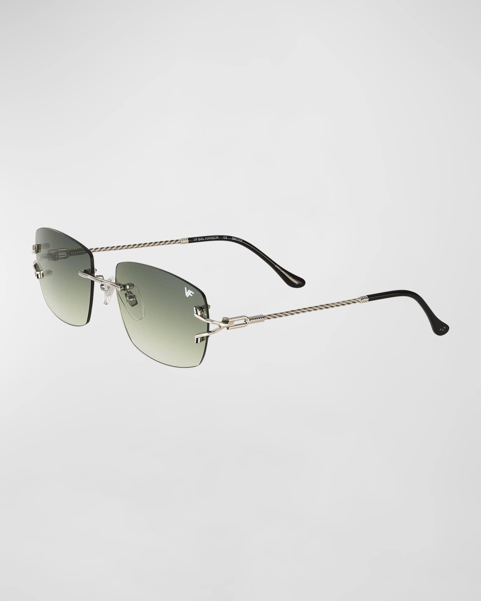 HARBOUR VIEWS SUNGLASSES SOLID WHITE main image 1