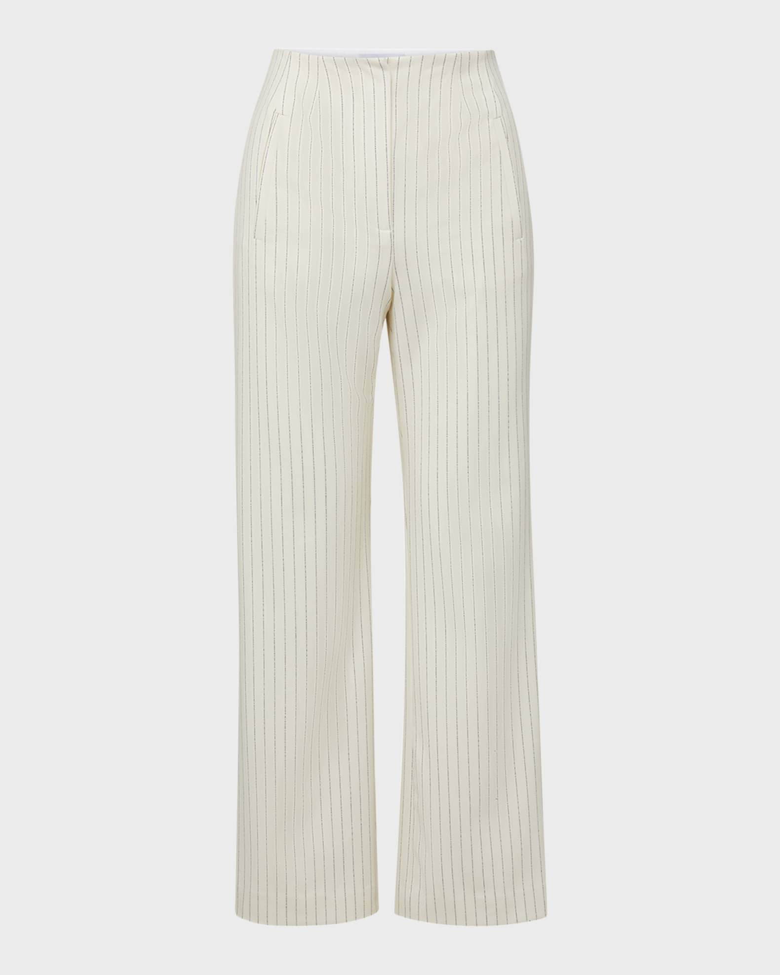 Cropped new arrivals pinstripe pants