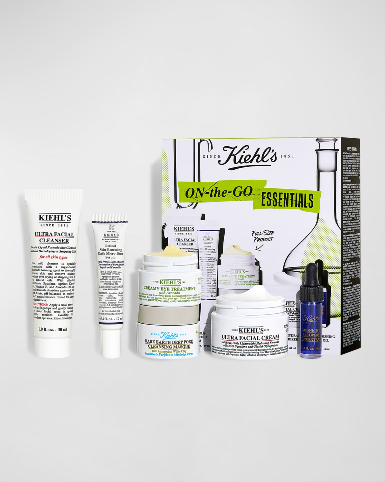 Kiehl's Since 1851 Kiehl's On The Go Essentials Set