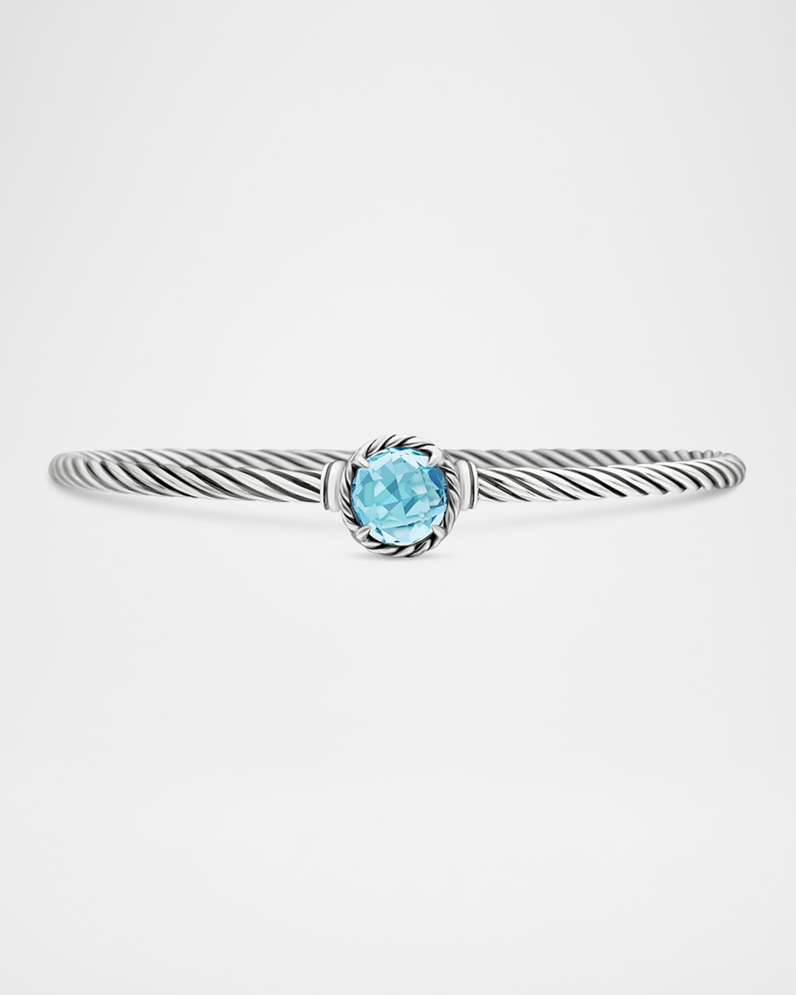 3mm Petite Chatelaine Bracelet in Silver 0