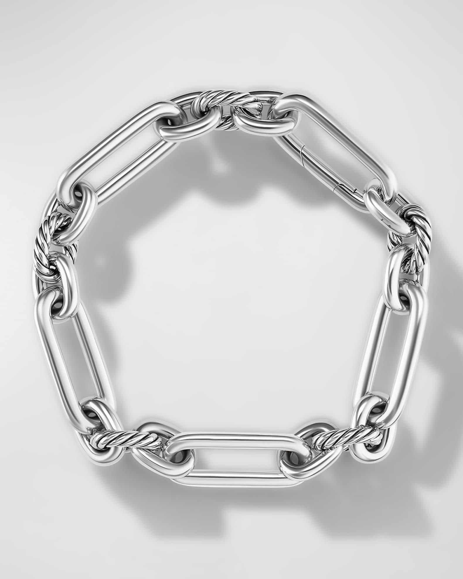 Lexington Chain Bracelet in Silver, 9.8mm 1