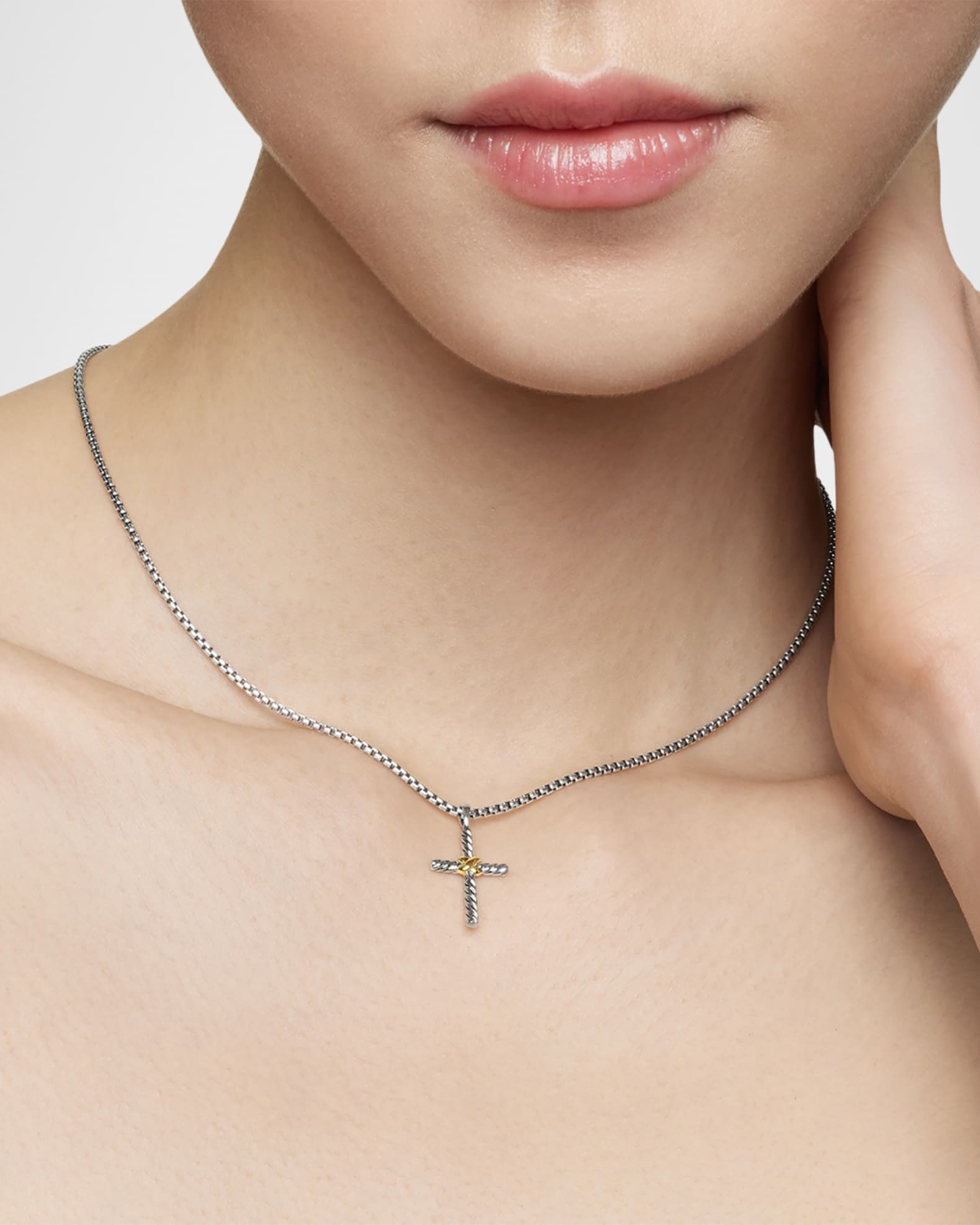 Yurman cross necklace discount