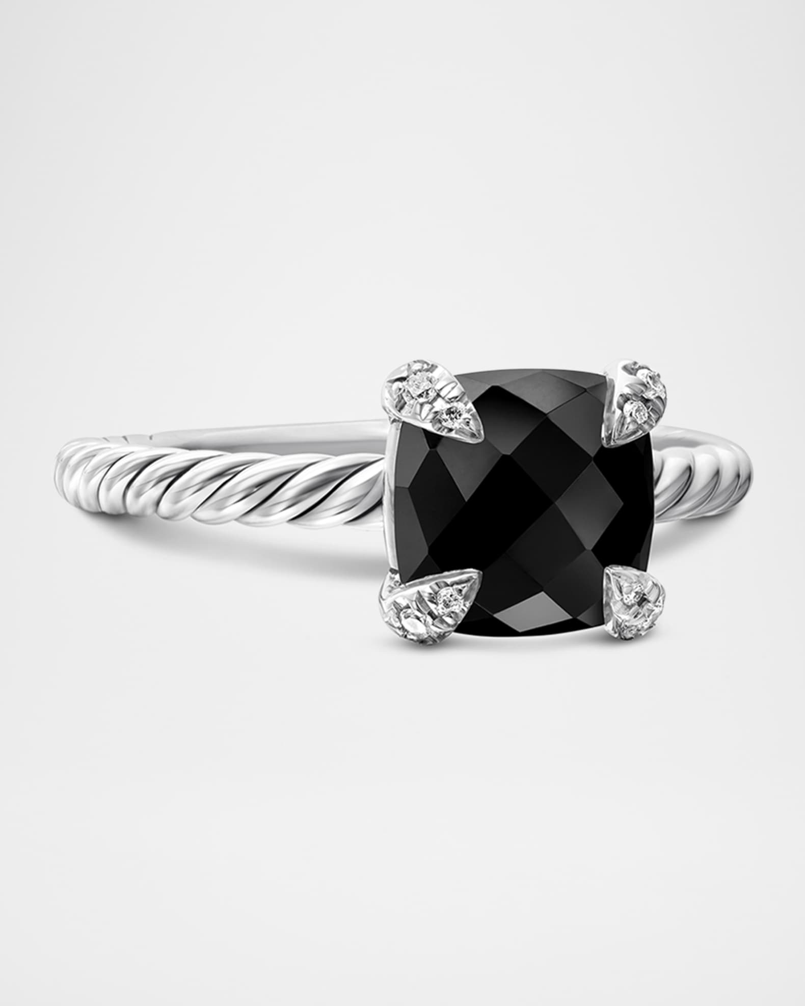 David yurman chatelaine ring black onyx hotsell