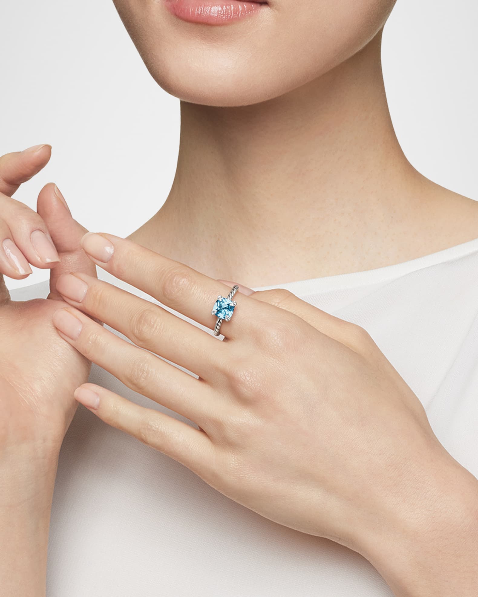 Chatelaine Cushion Ring 1