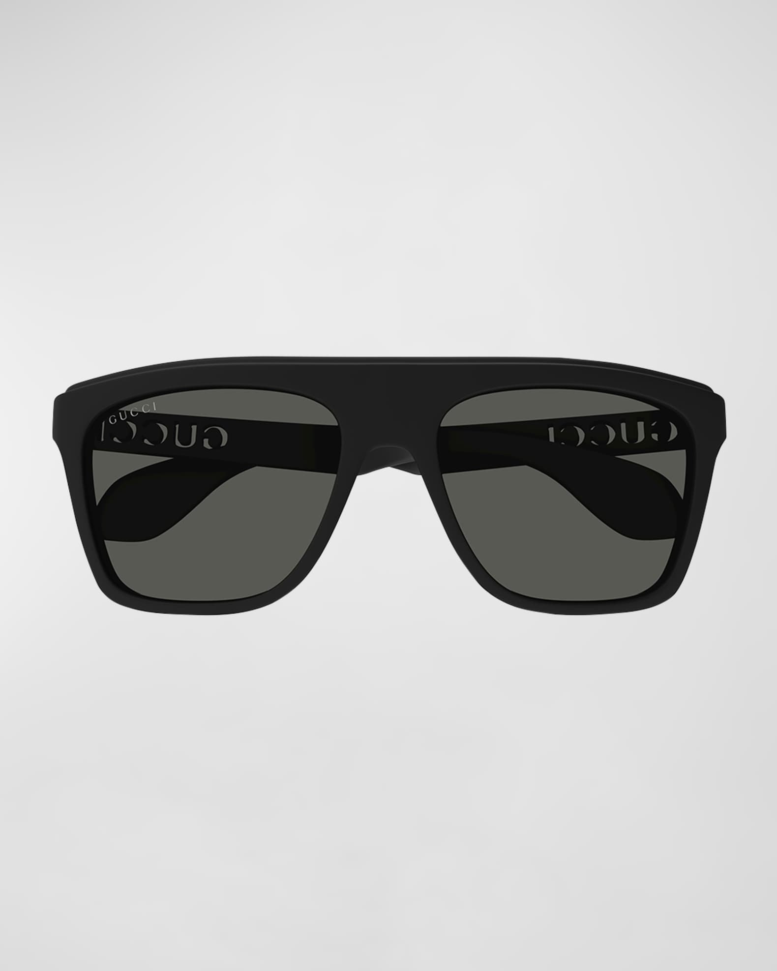 サングラス GUCCI PRINTED ACETATE SUNGLASSES Gucci Logo Acetate Cat-Eye Sunglasses - Bergdorf Goodman