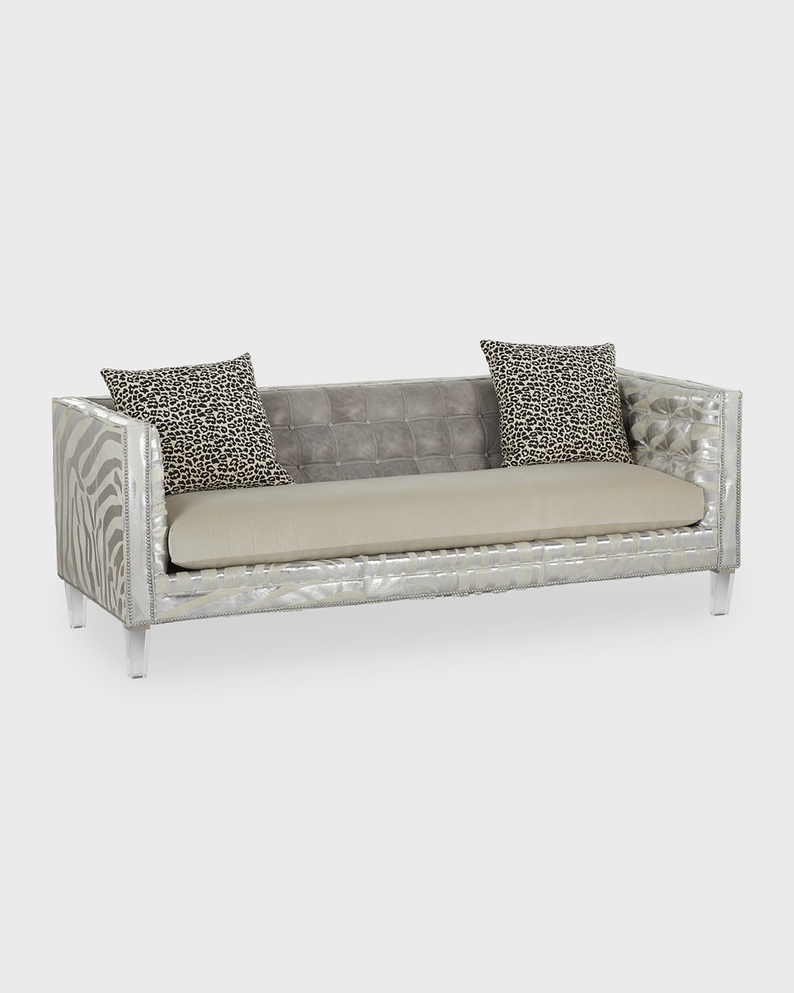 Namaya Hair-on-Hide Sofa - 90" 1
