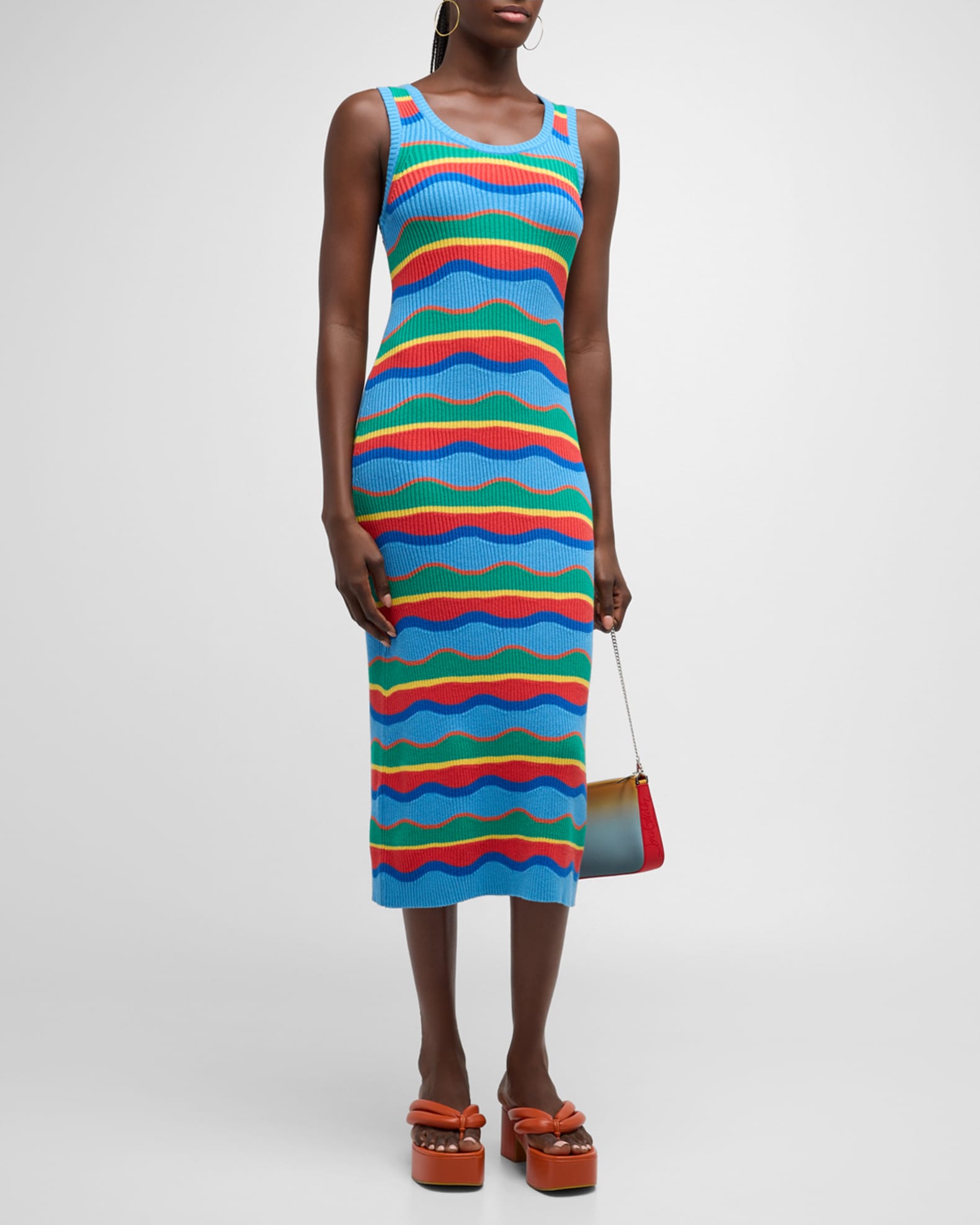 MOTHER The Like A Glove Column Dress | Neiman Marcus