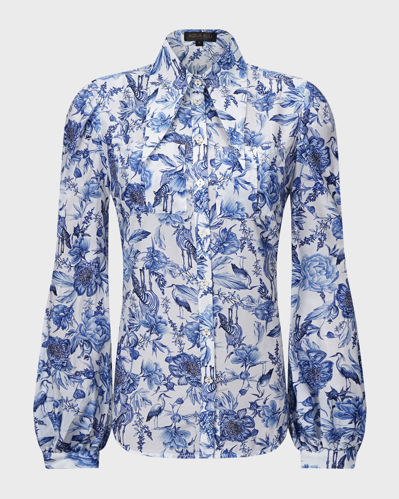 AQUA BLU AUSTRALIA Women s Azalea Sophia Button Front Blouse