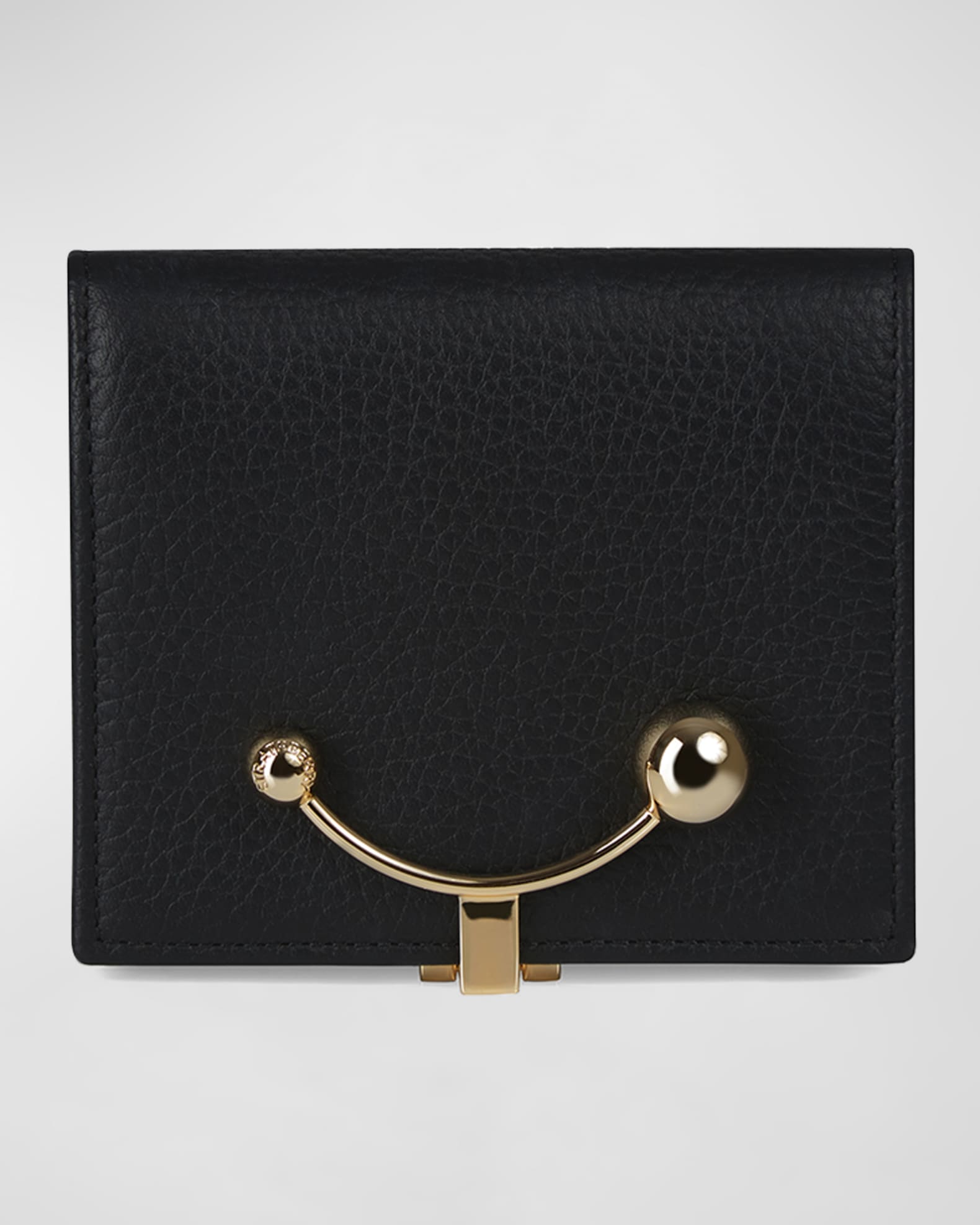 STRATHBERRY Crescent Flap Leather Wallet | Neiman Marcus