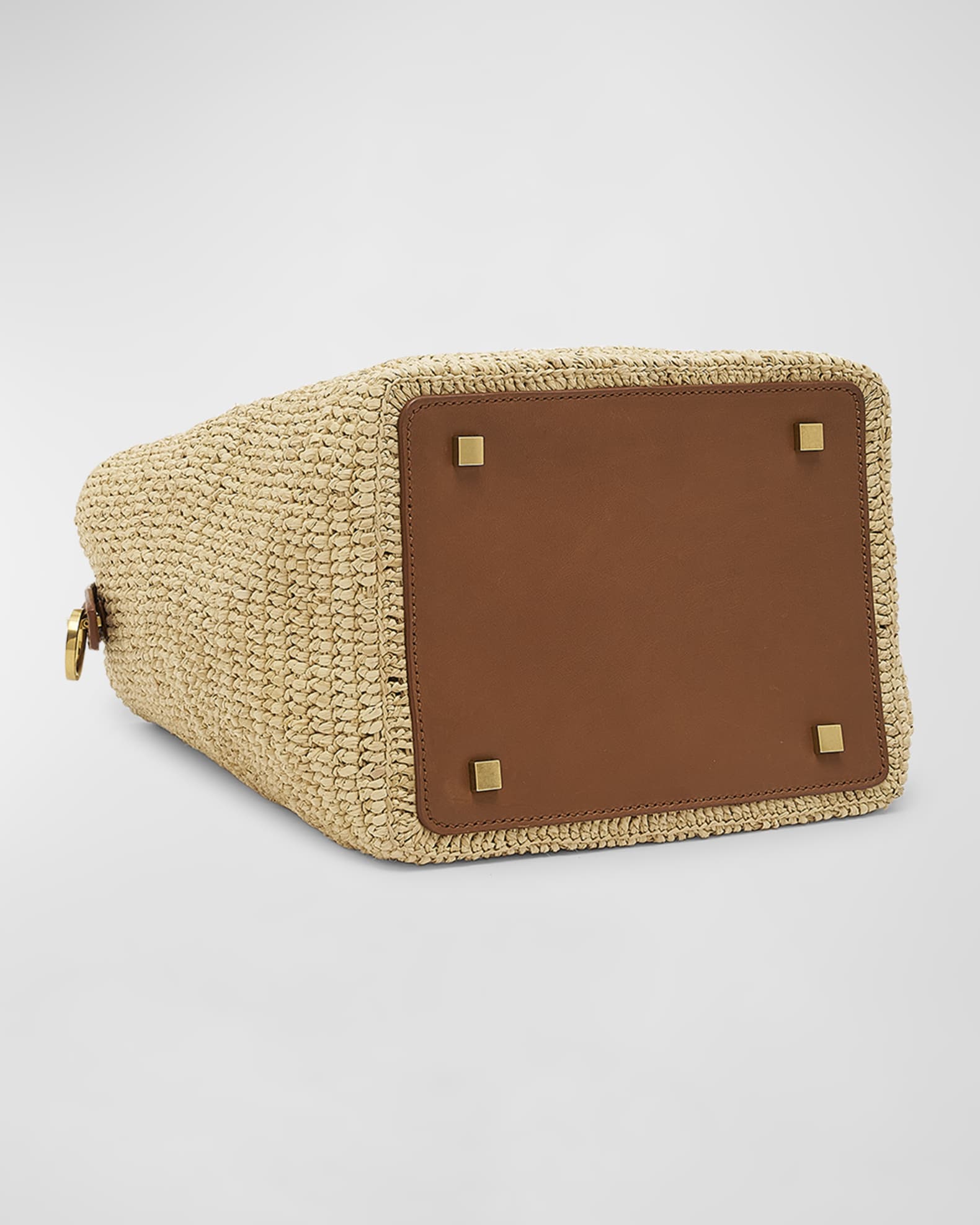 Le 37 Raffia Bucket Bag 1