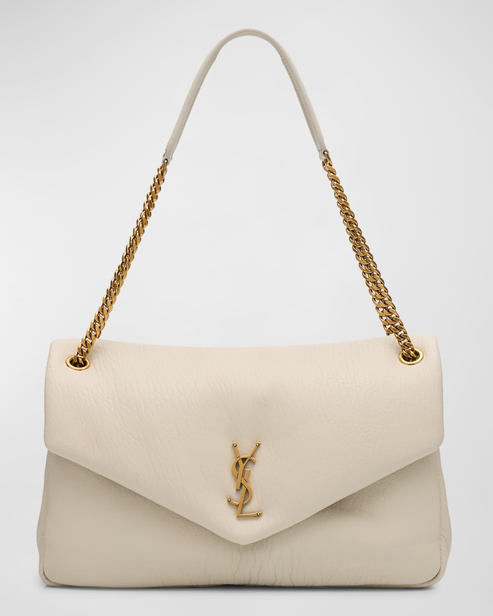 Ysl cream shoulder bag top