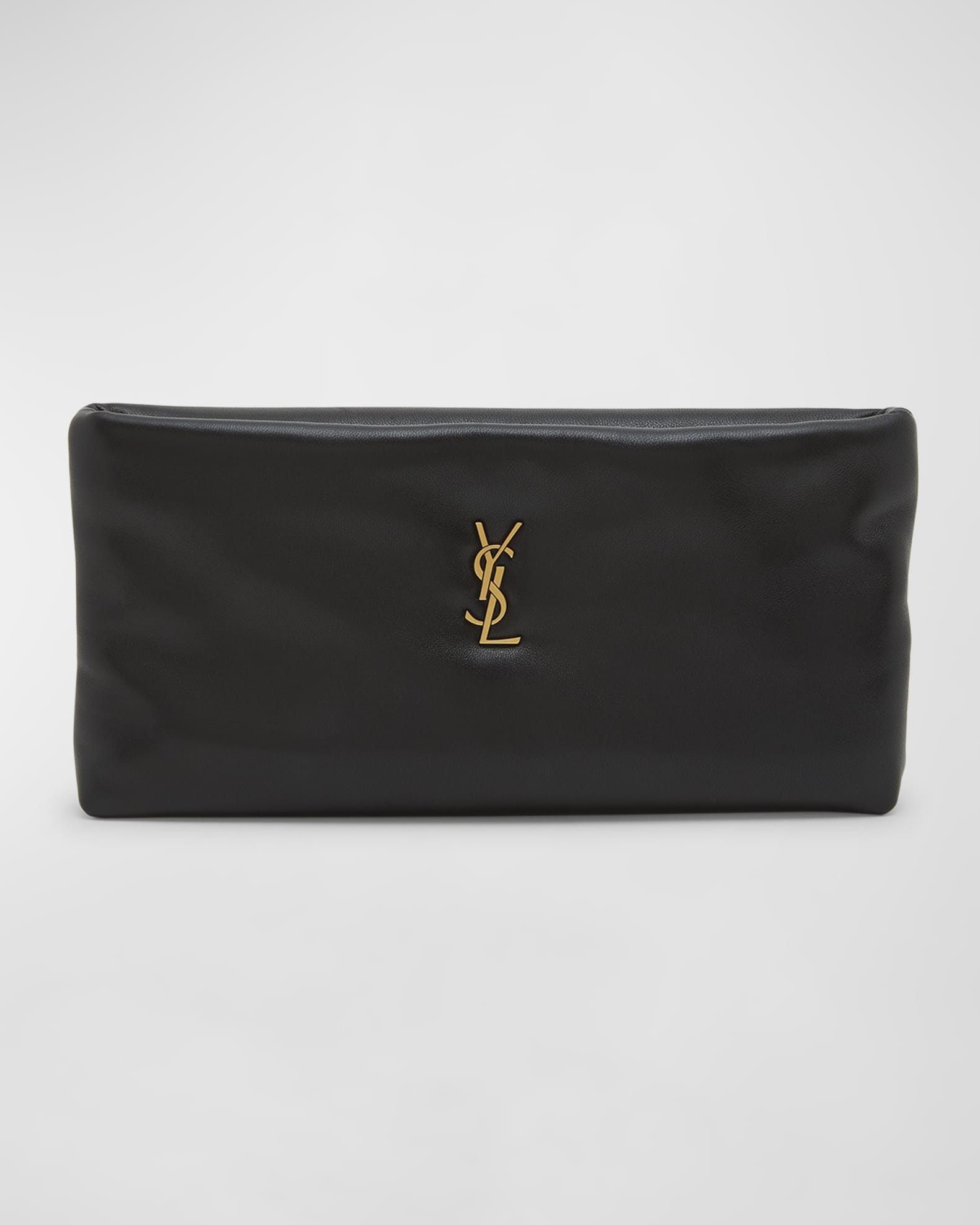 Zip top clutch bag online