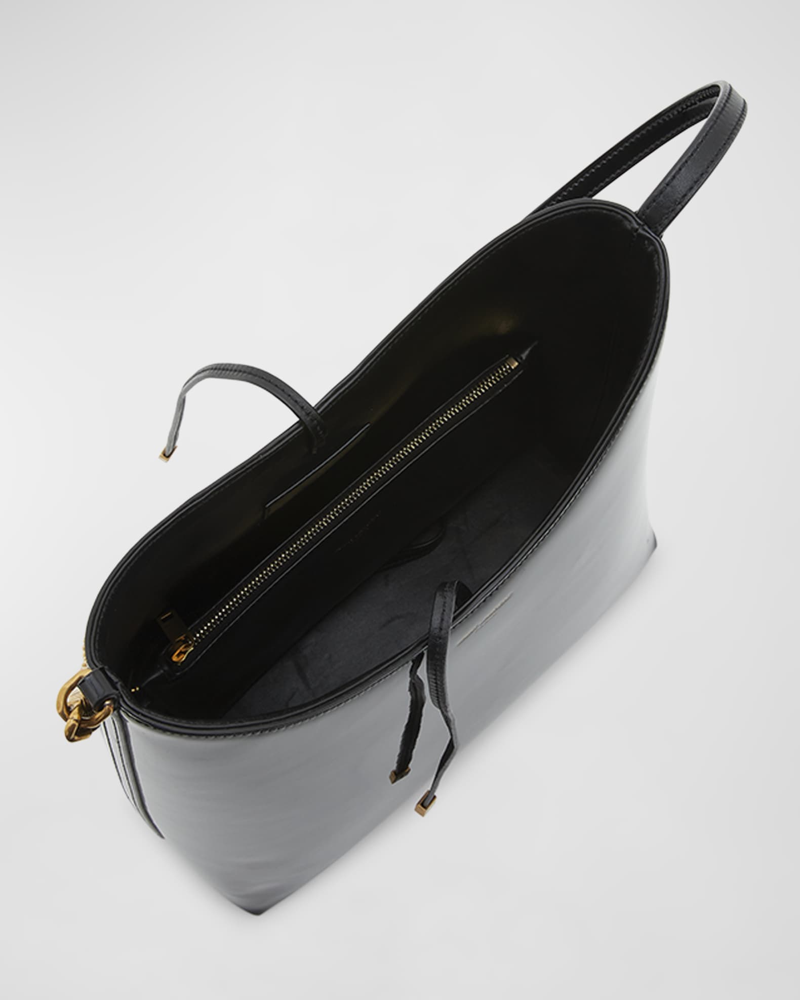 Saint Laurent Sac Patent Leather Hobo Bag | Neiman Marcus