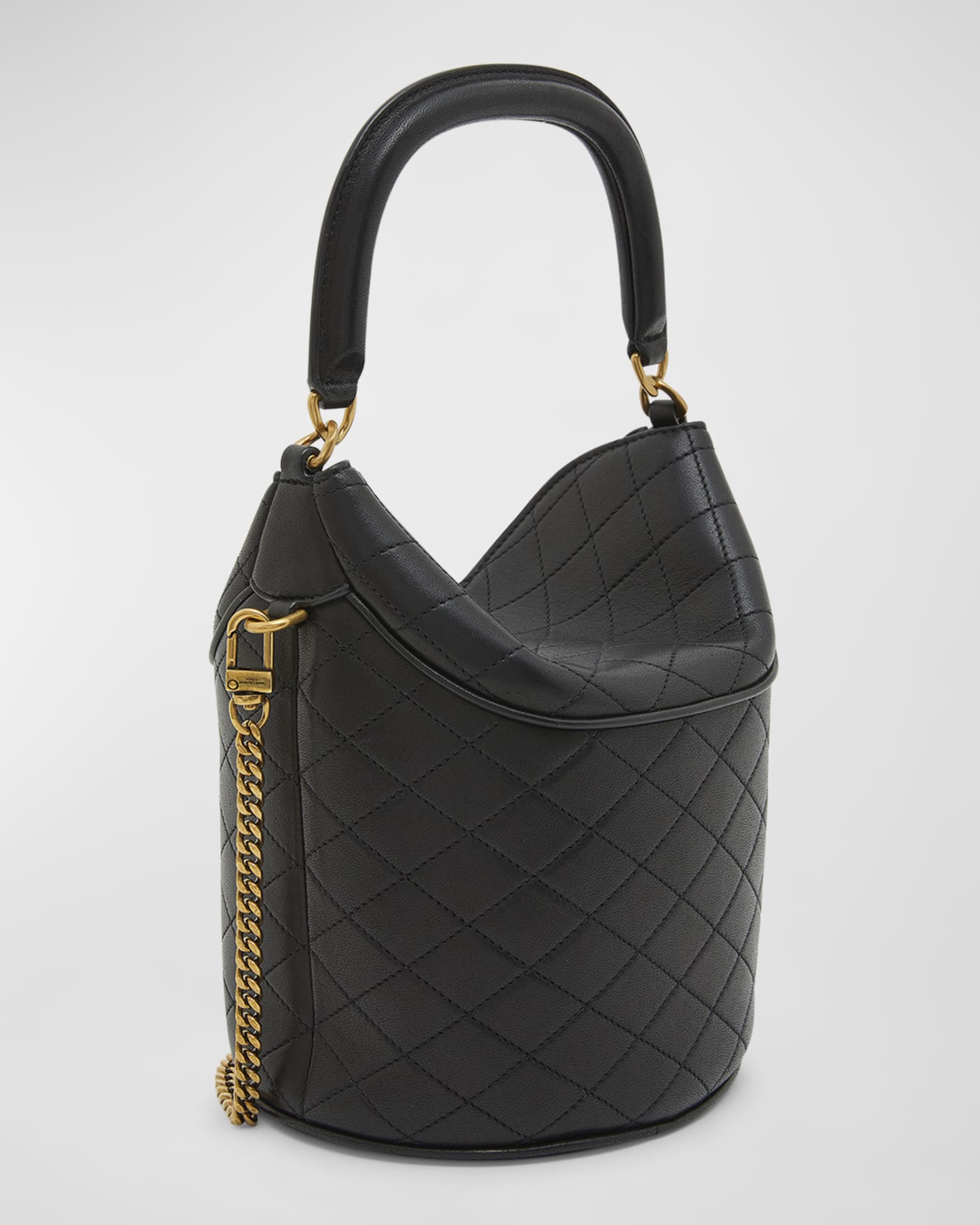 【SAINT LAURENT】ギャビー バケットバッグ GABY BAG Saint Laurent Gaby Mini Leather Bucket Bag | Neiman Marcus