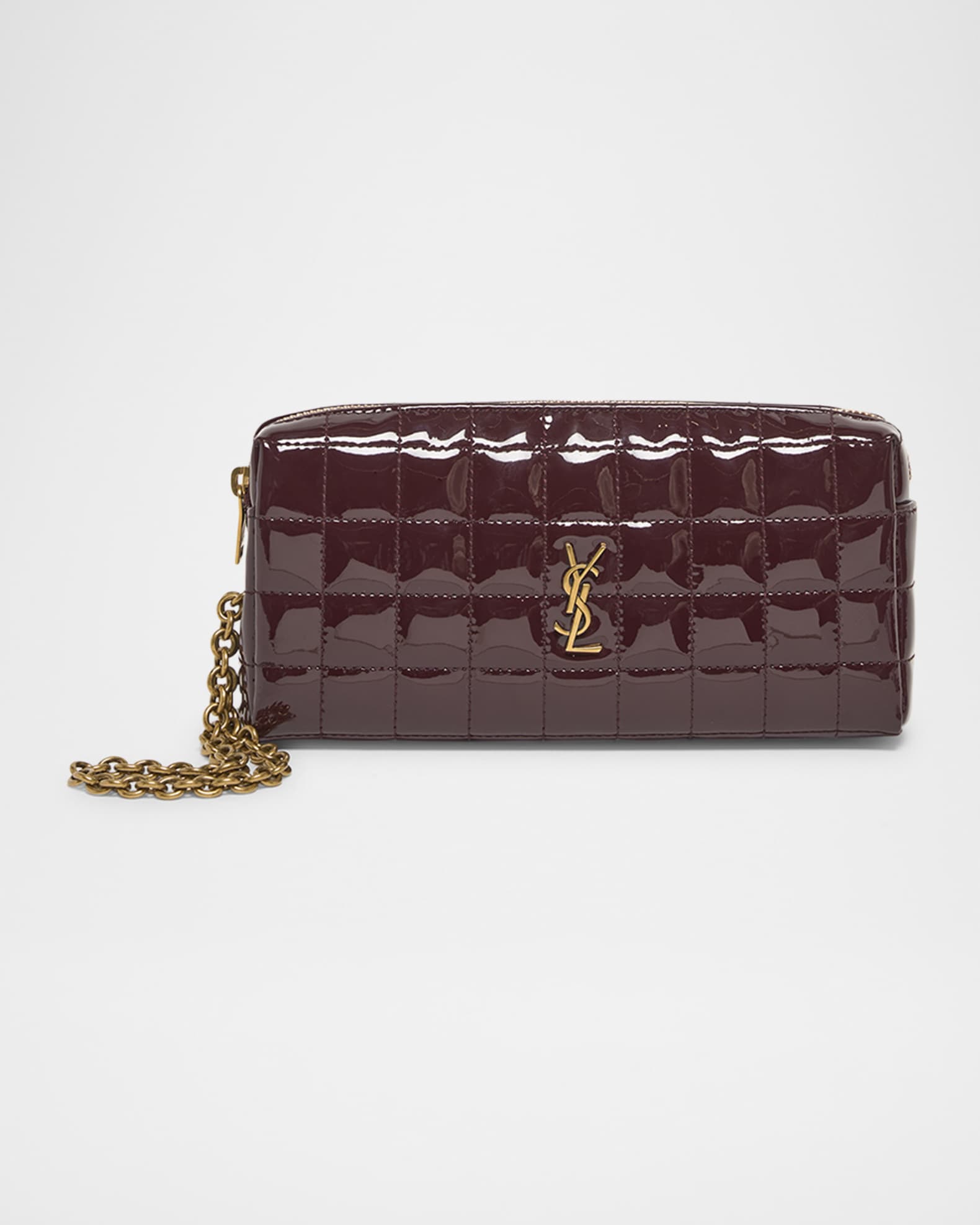 Cassandra YSL Patent Leather Wristlet