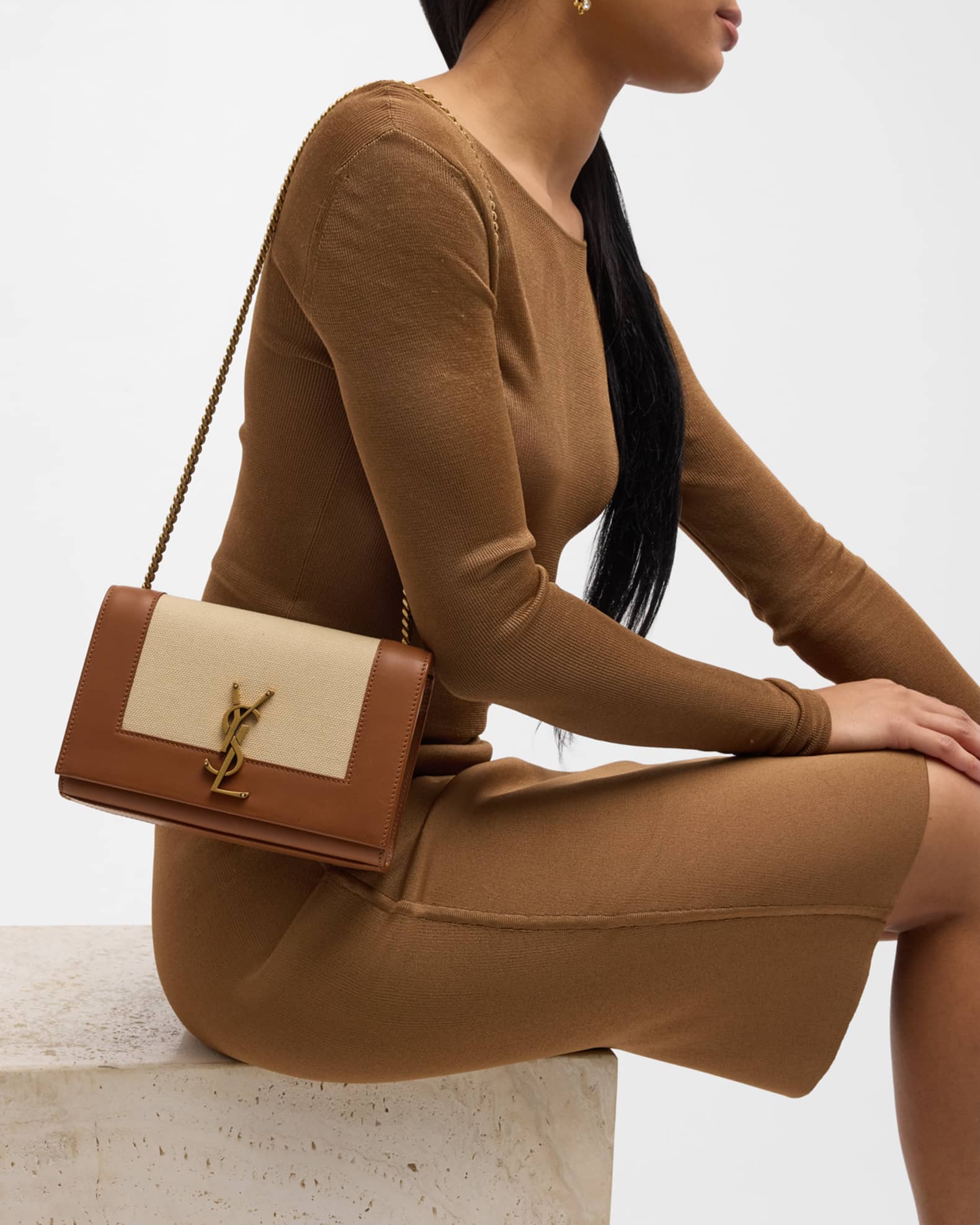 Ysl kate wallet on chain on sale